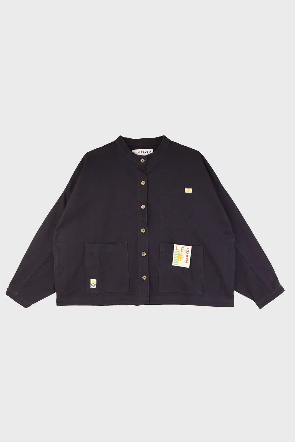 L.F.Markey | Wide Chore Coat - Navy