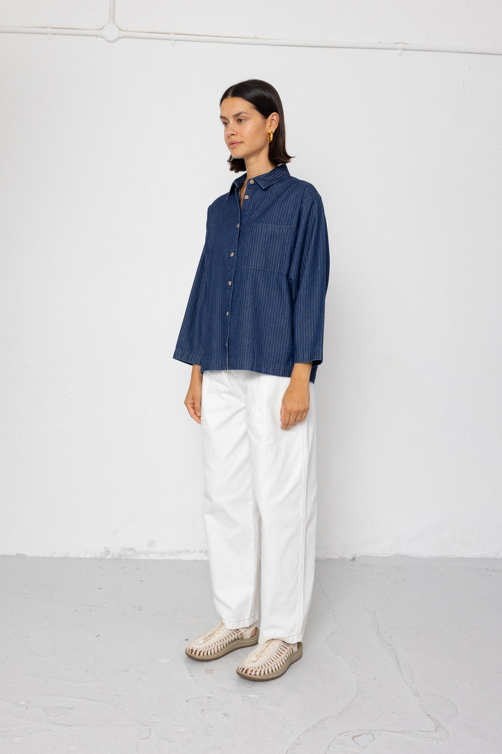 Archive Shirt - Light Denim Stripe