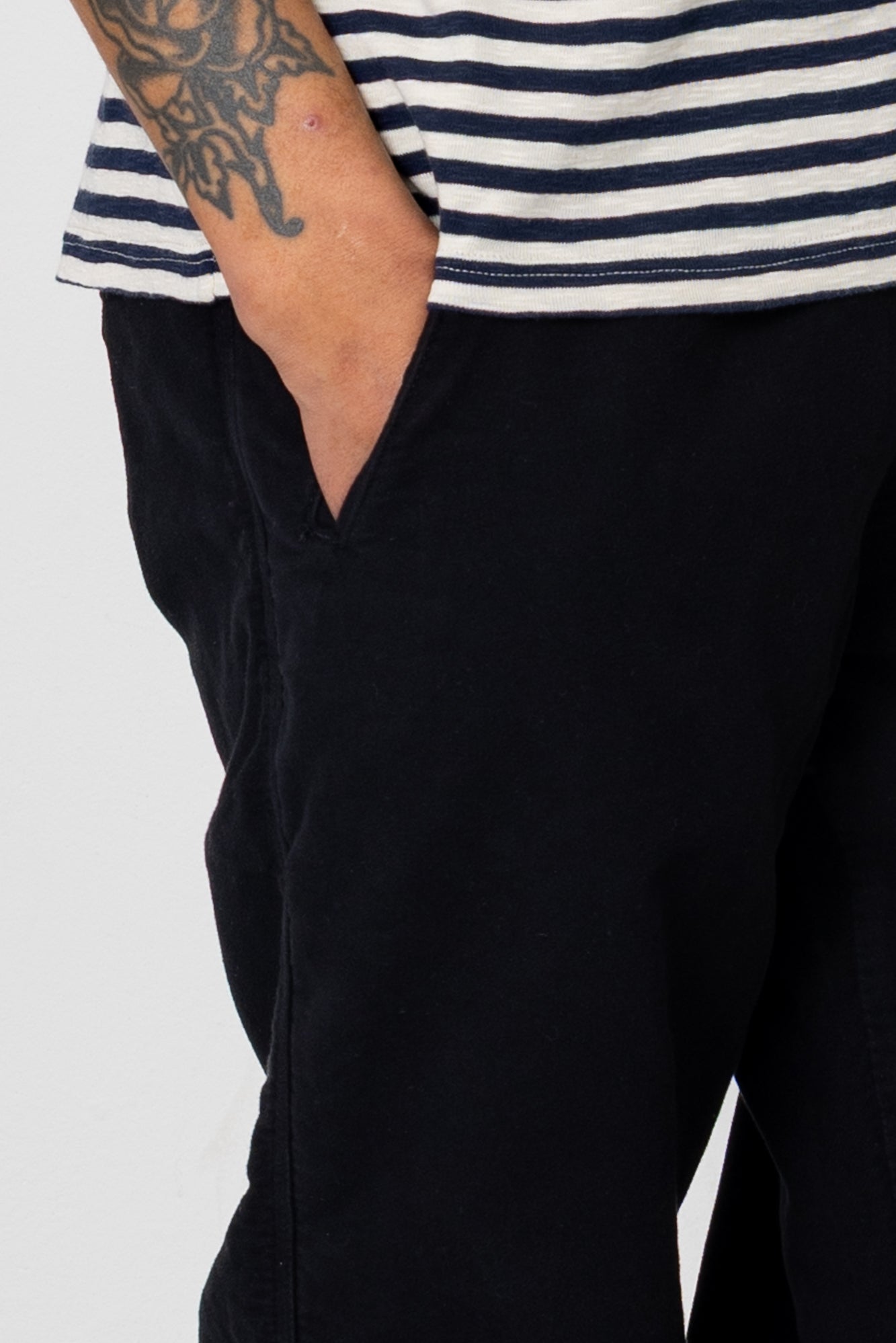 Assembly Pant - Black Moleskin