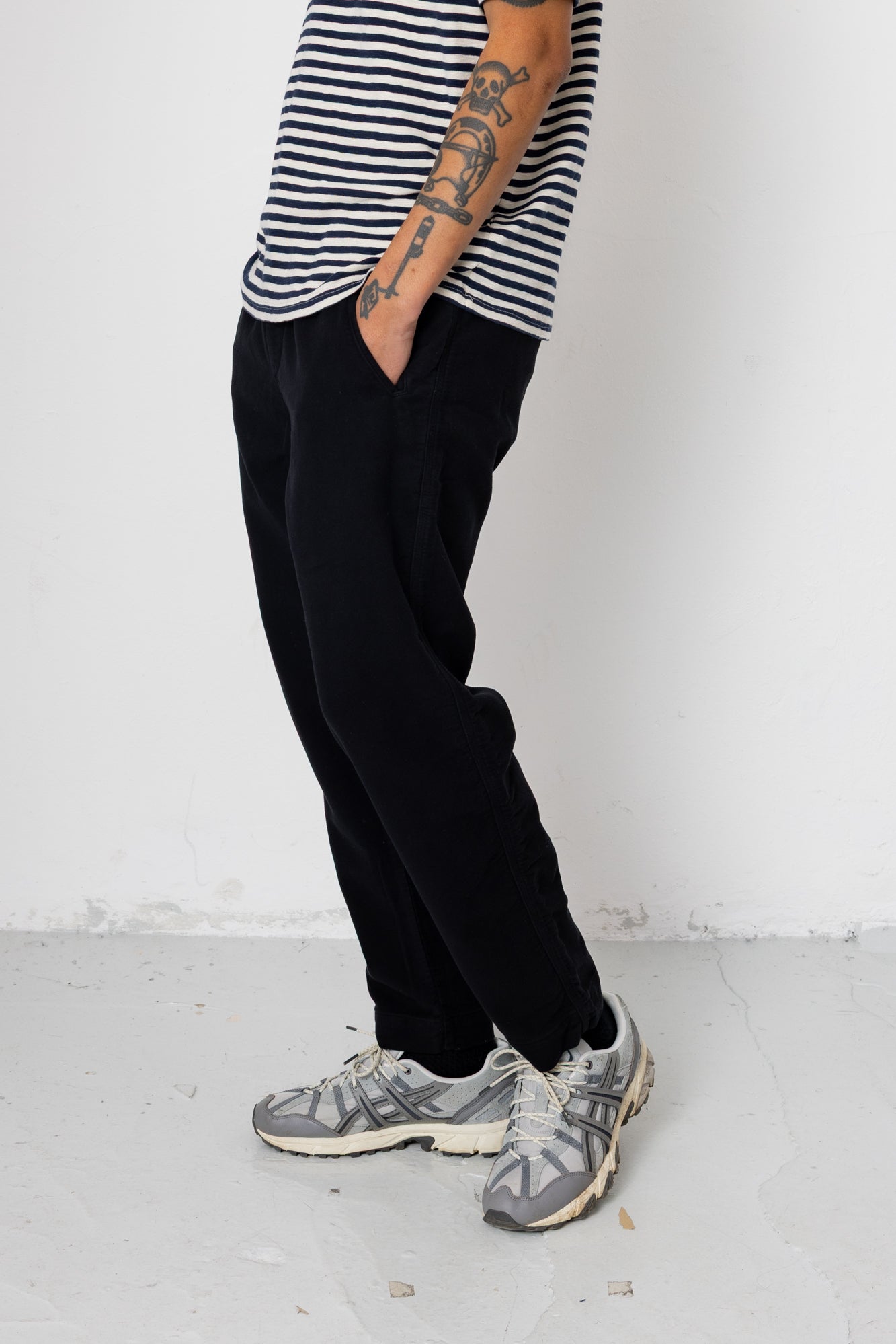Assembly Pant - Black Moleskin