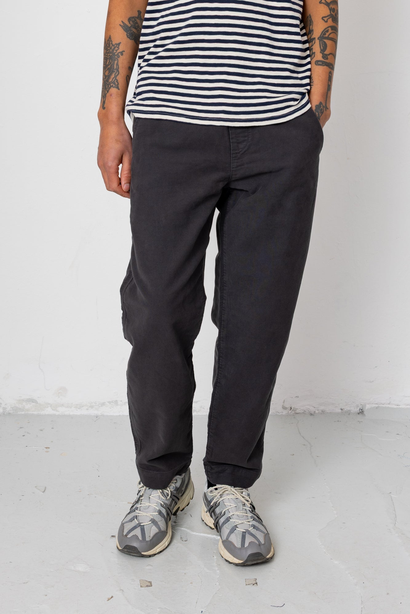 Assembly Pant - Charcoal Moleskin