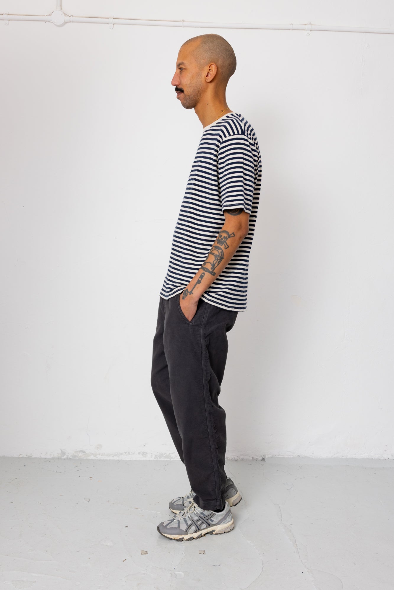 Assembly Pant - Charcoal Moleskin