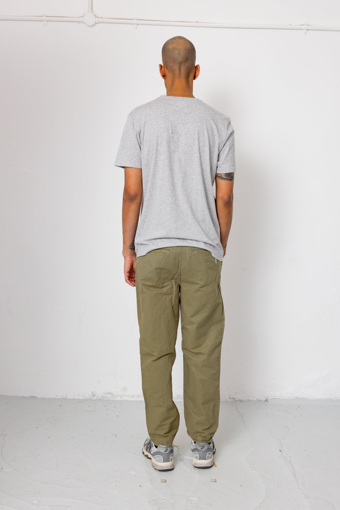Assembly T-Shirt - Light Grey Melange