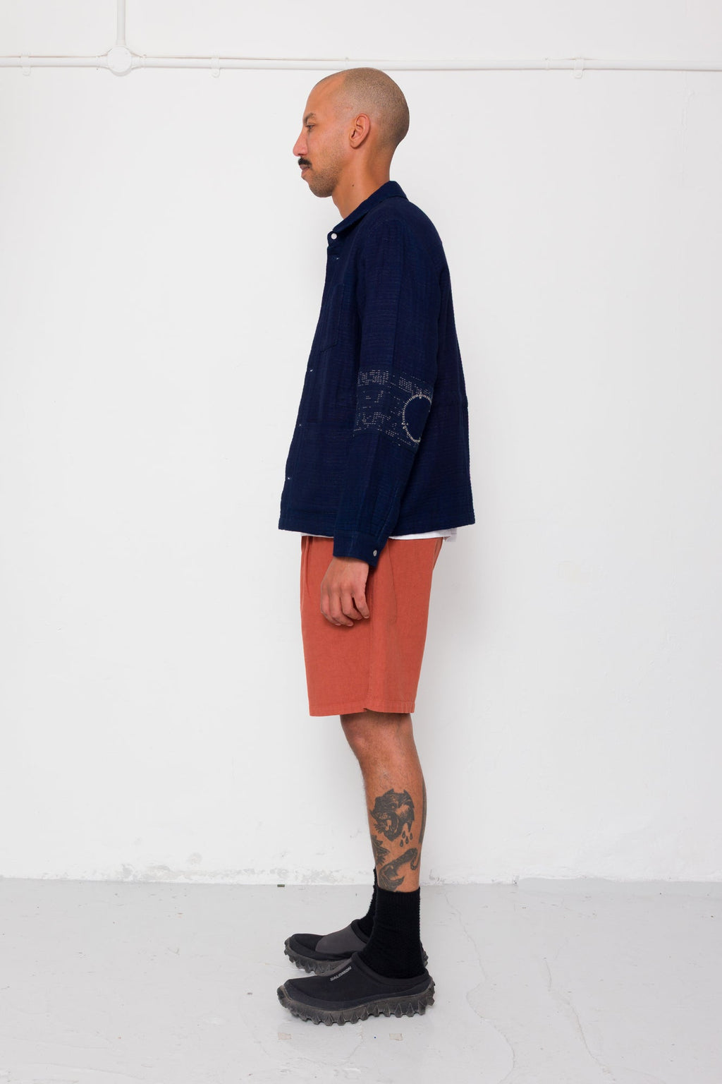 Assembly Jacket - Indigo Texture