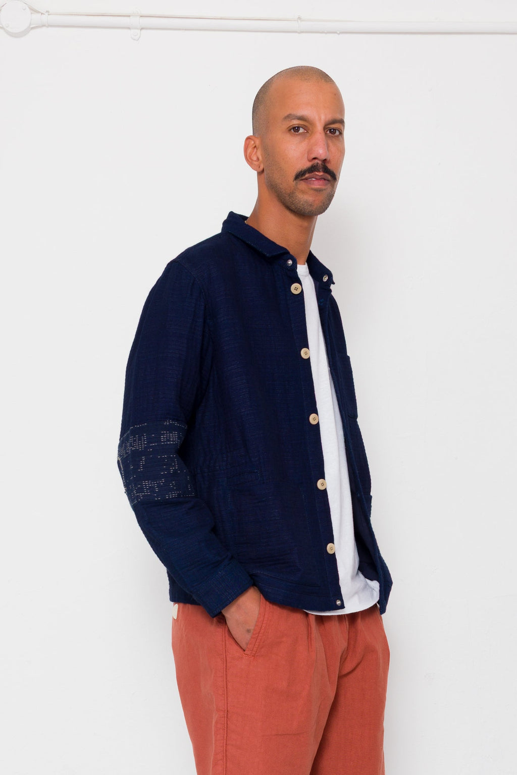 Assembly Jacket - Indigo Texture