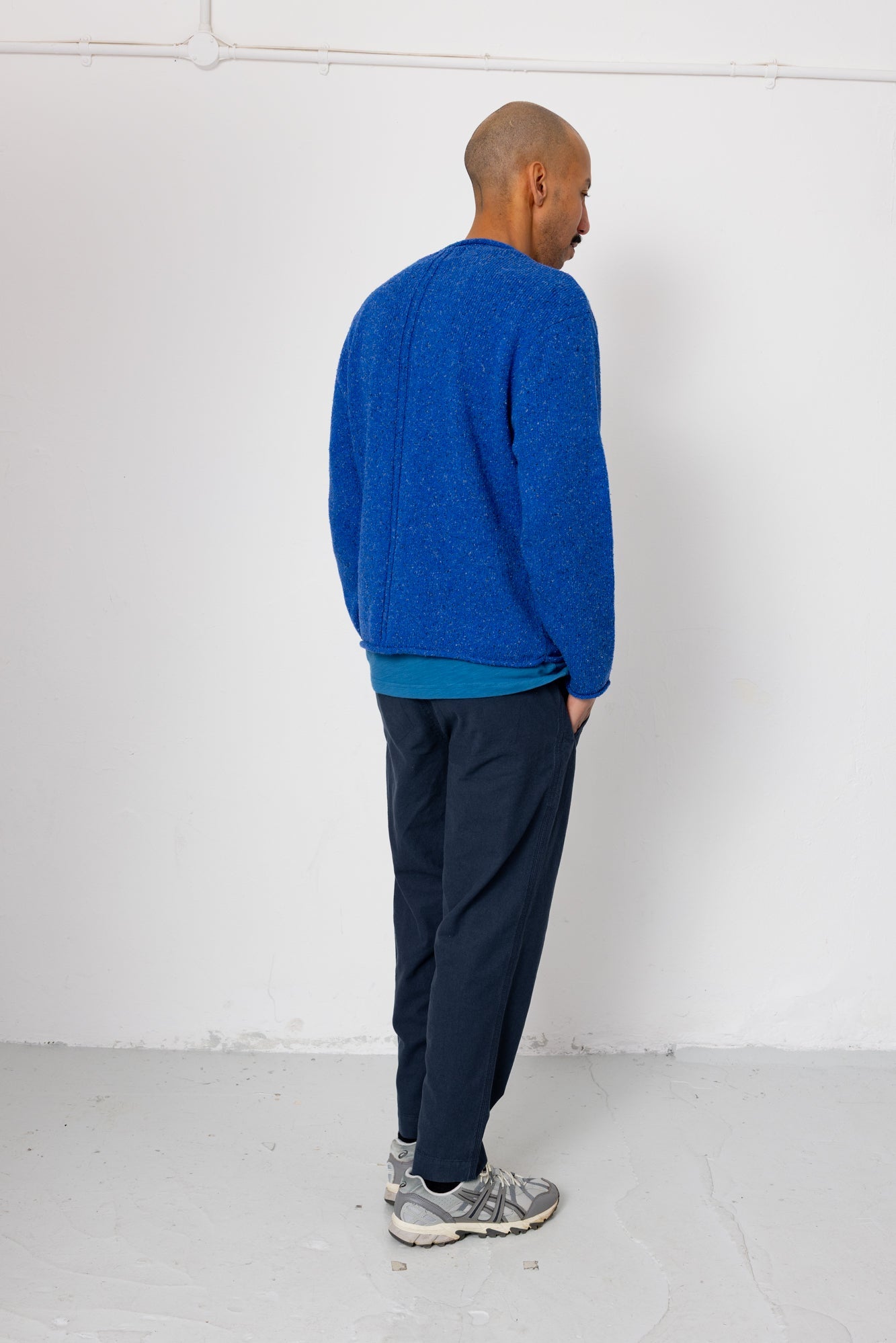 Assembly Pant - Dark Navy Cotton Linen