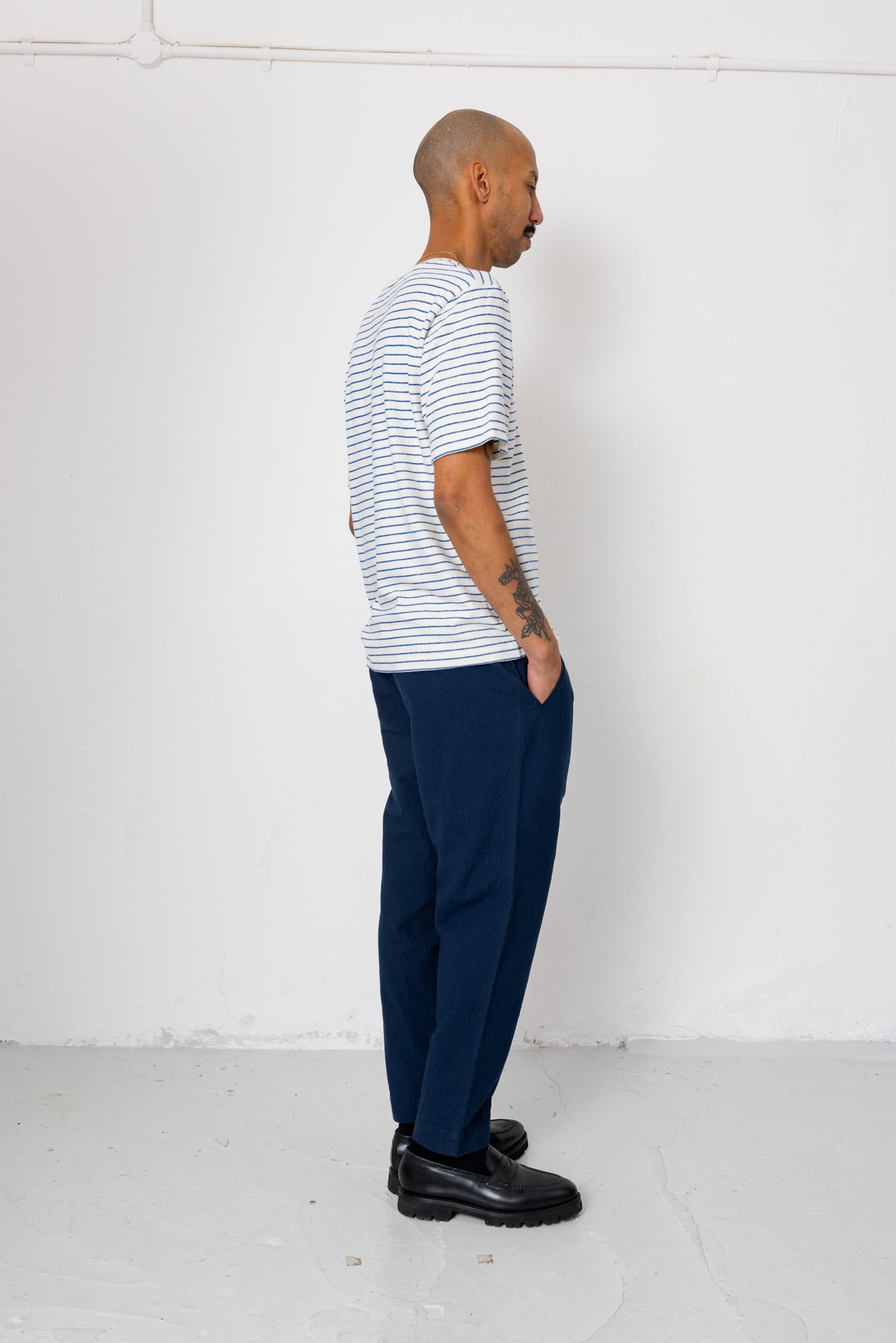 Assembly Pant - Dark Navy Crinkle