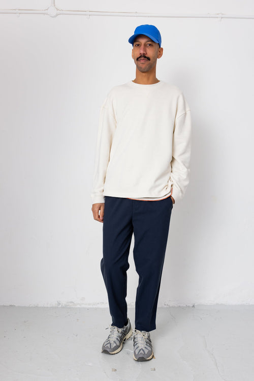Assembly Pant - Navy Herringbone