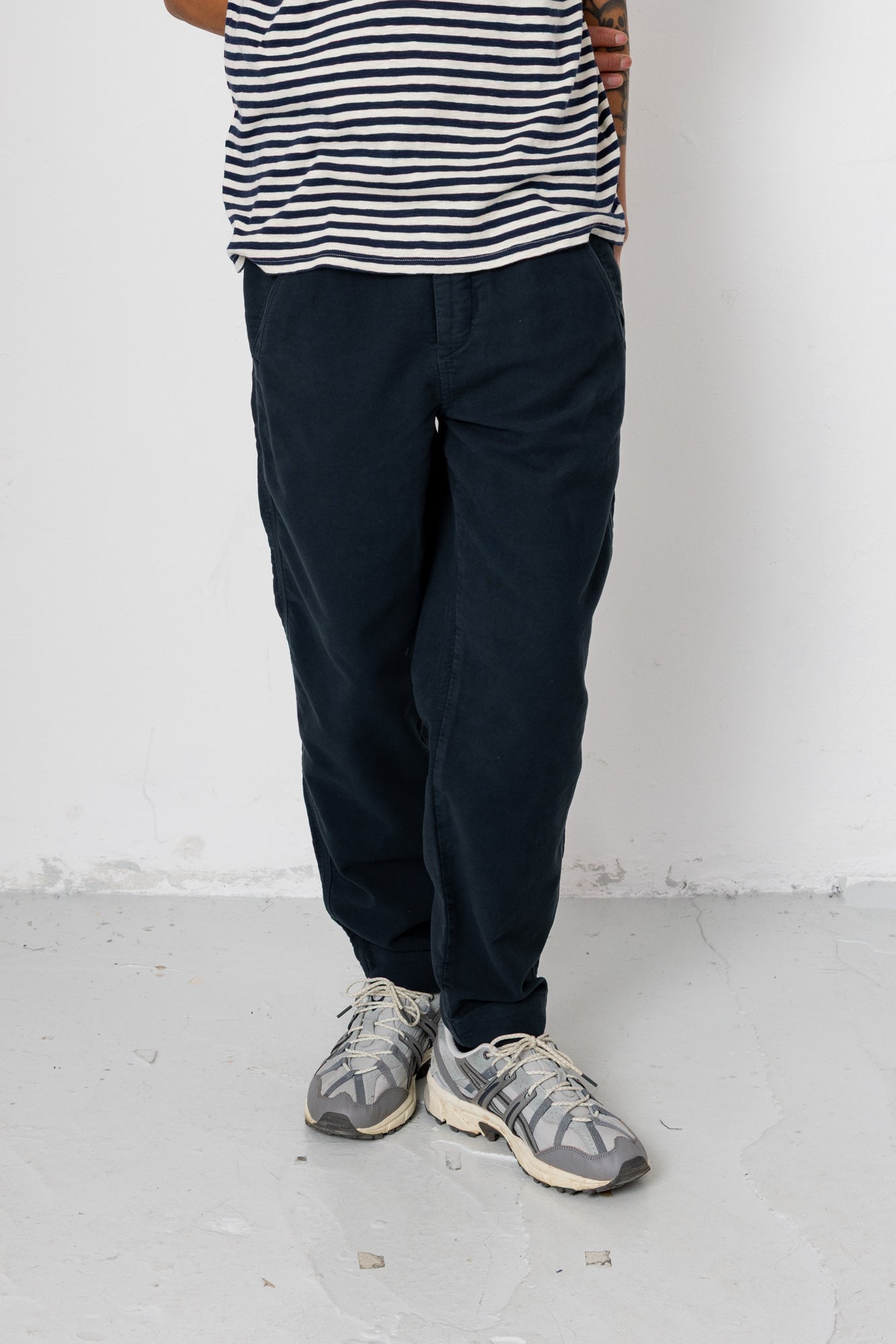 Assembly Pant - Navy Moleskin