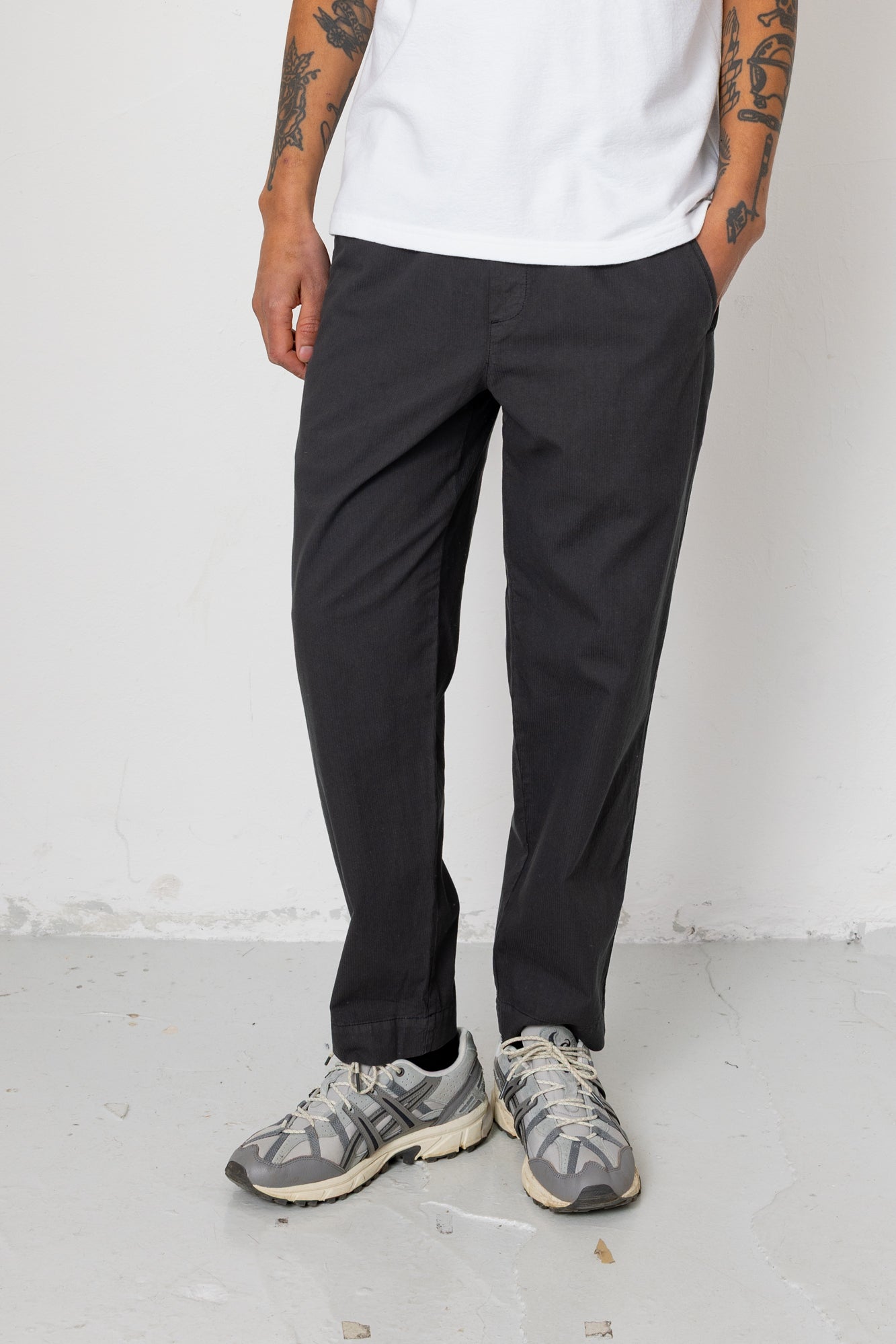 Assembly Pant - Soft Black Ministripe