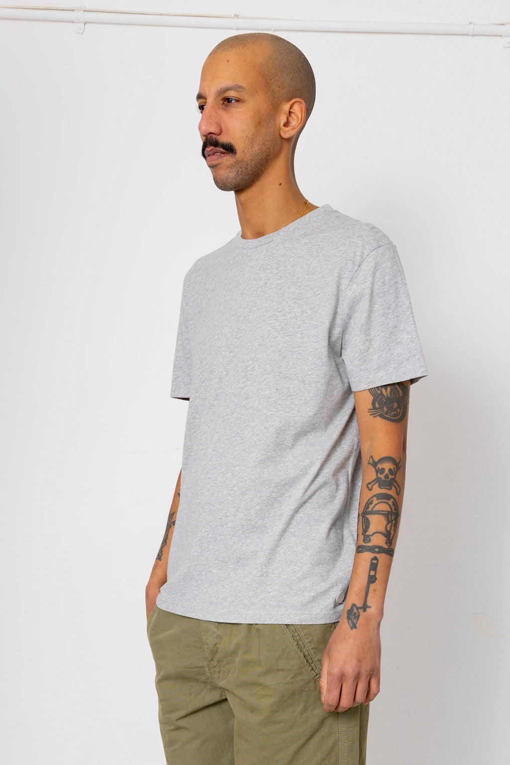 Assembly T-Shirt - Light Grey Melange