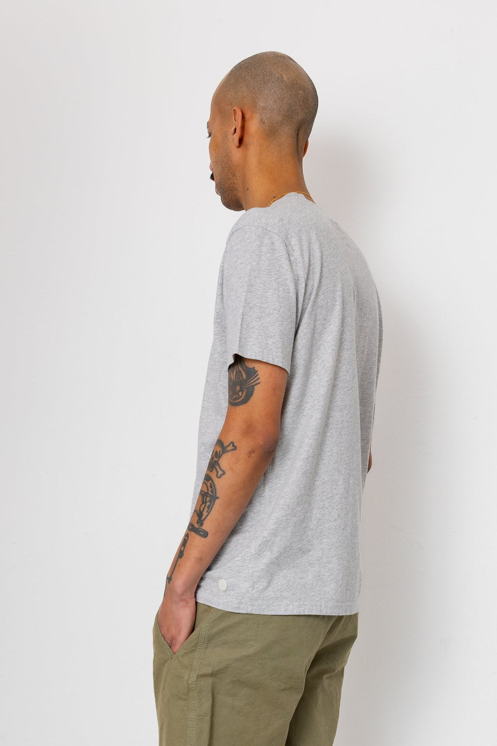 Assembly T-Shirt - Light Grey Melange