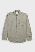 Herringbone Curve Shirt - Olive