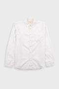 Plain Curve Shirt - Off White