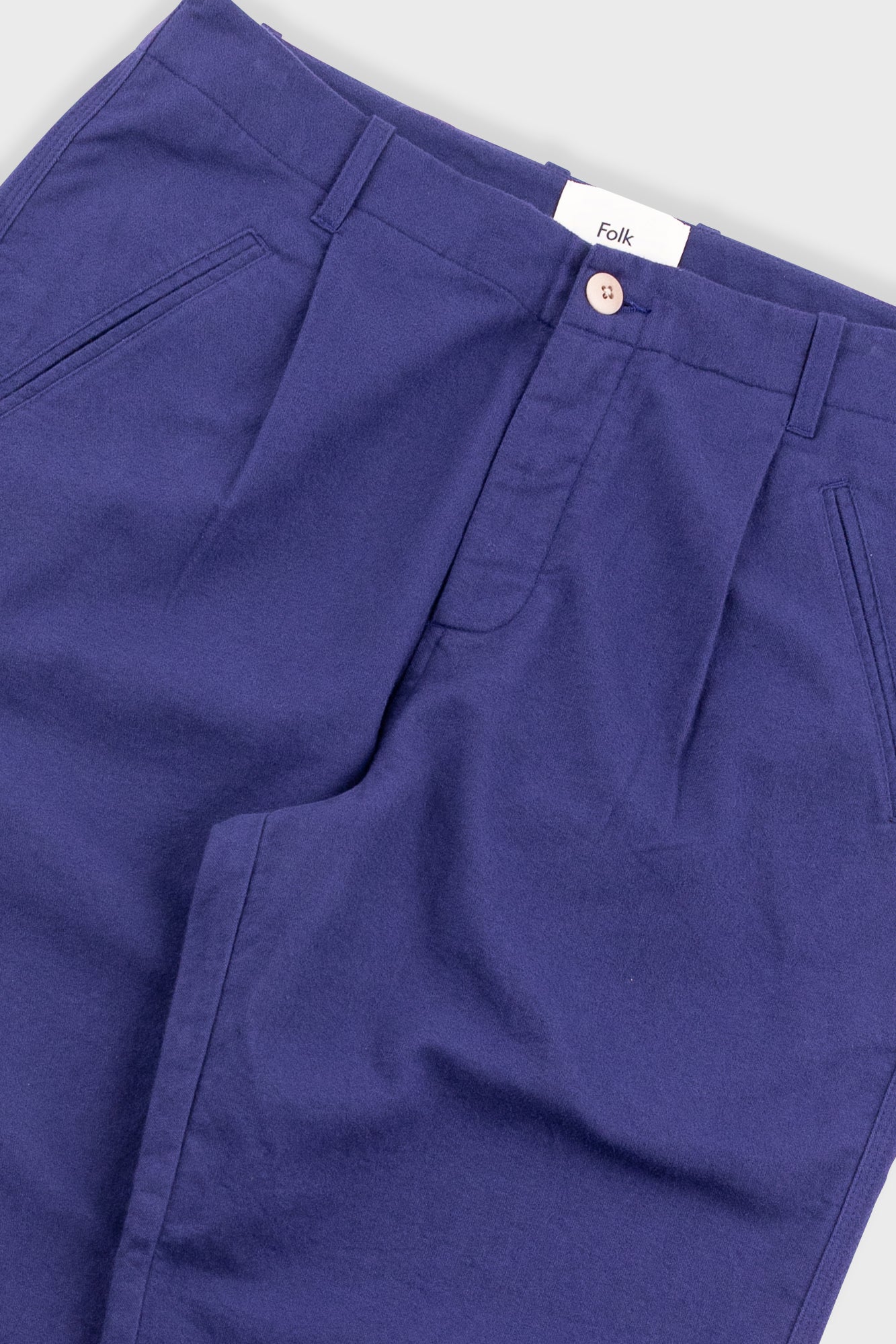 Assembly Pant - Mid Blue Moleskin