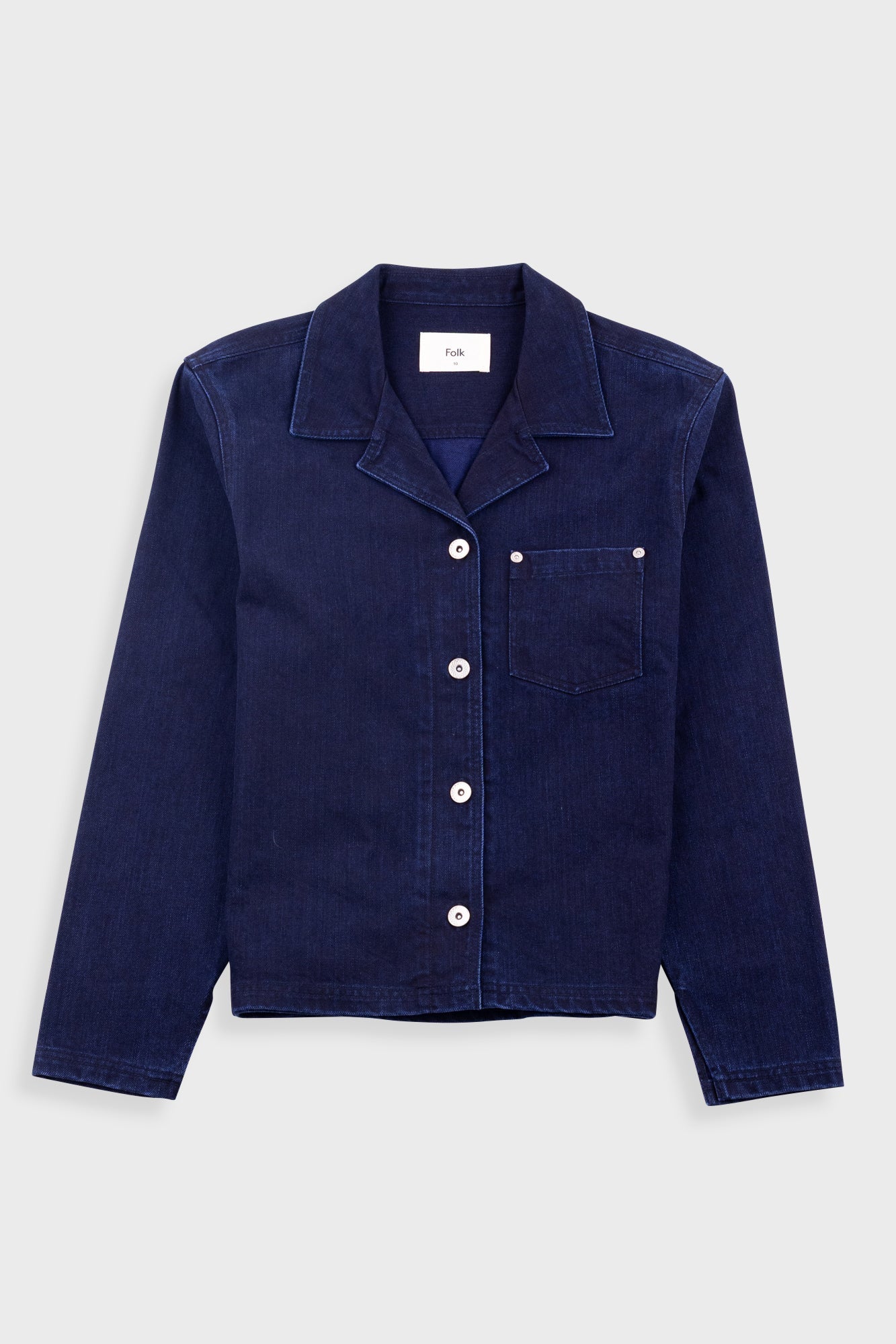 Worker Overshirt - Deep Indigo Slub