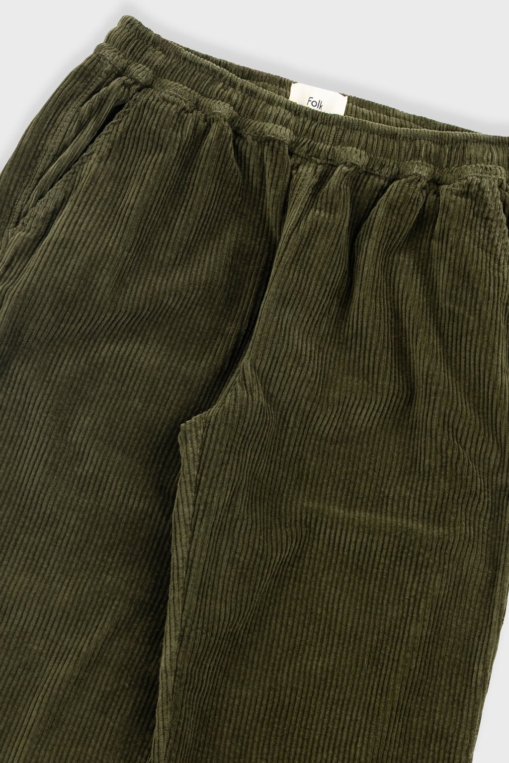Drawcord Signal Pants - Olive Cord