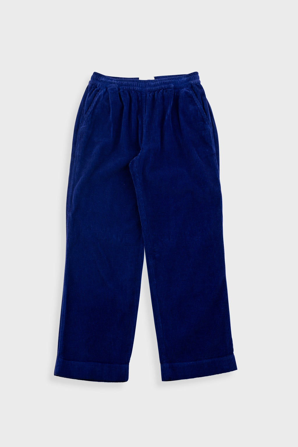 Drawcord Signal Pants - Rich Navy Cord