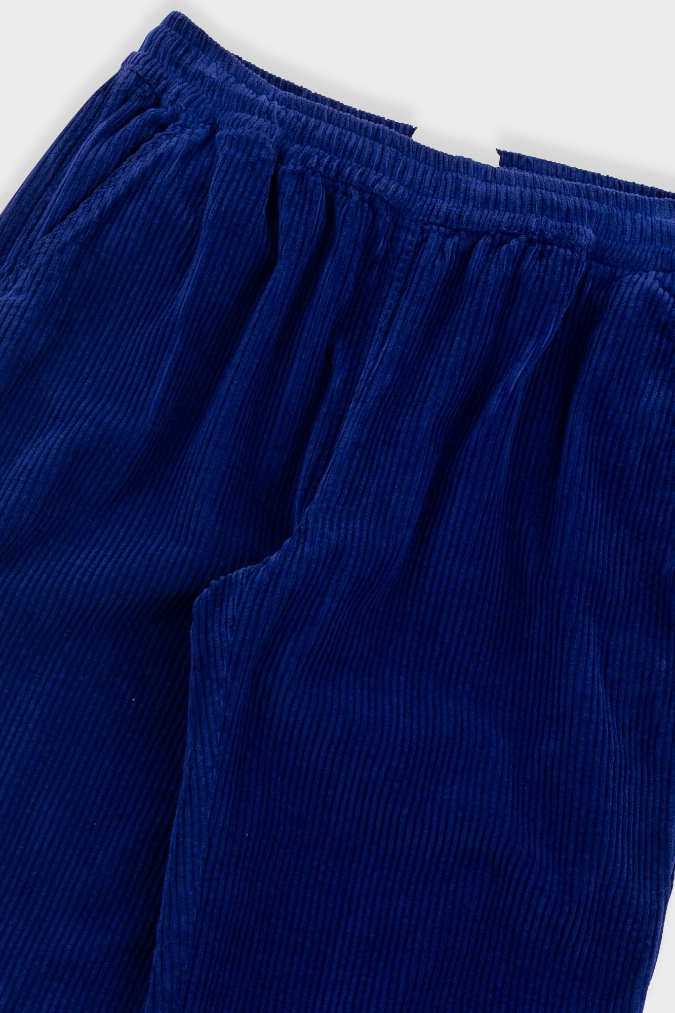 Drawcord Signal Pants - Rich Navy Cord