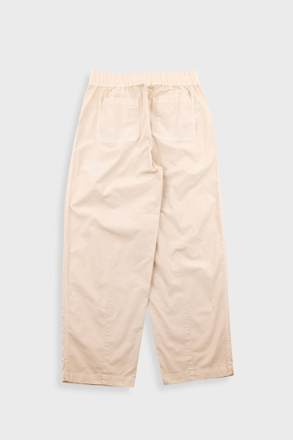 Drawcord Baggy Pants - Light Stone