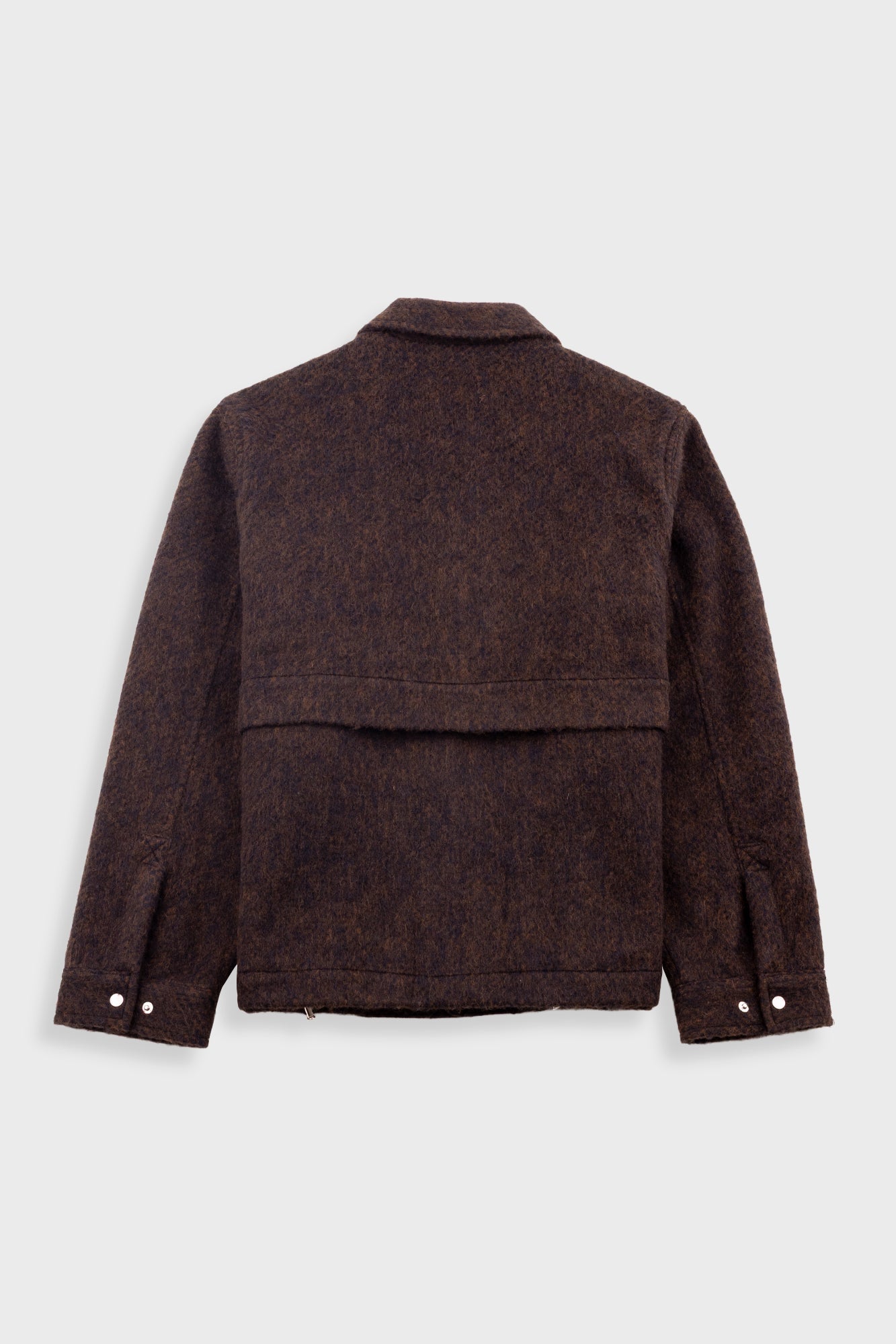 Blouson - Navy Espresso Wool