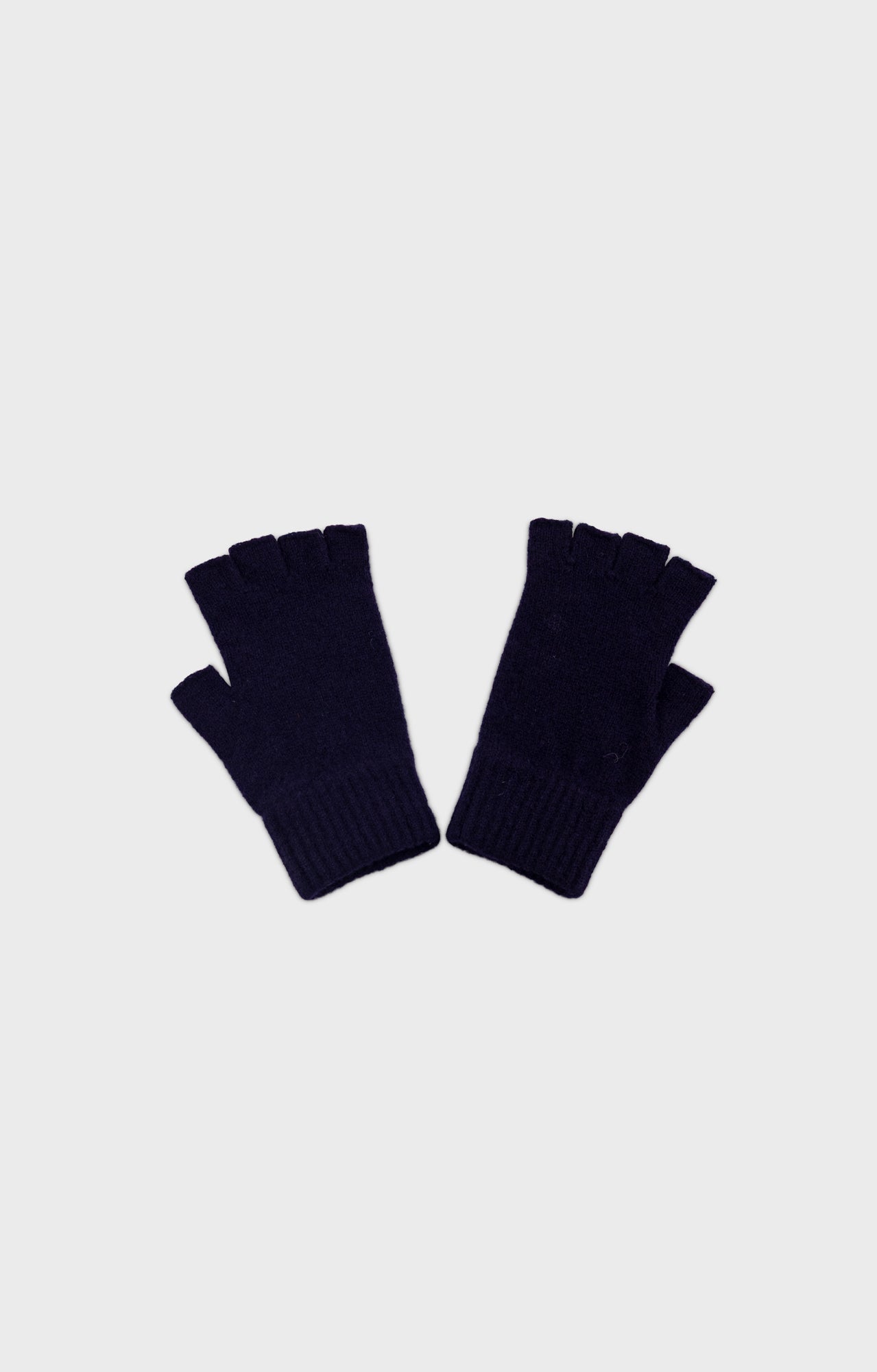 Iona Fingerless Gloves - Navy