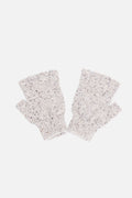 Shin Fingerless Gloves - Oat