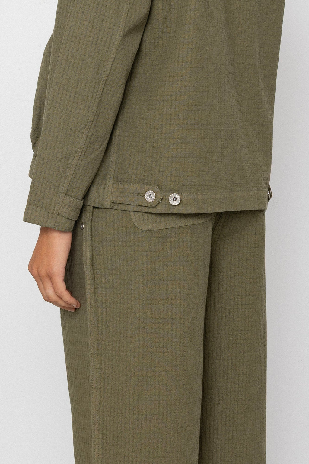 Baggy Trouser - Light Olive Chunky Ripstop
