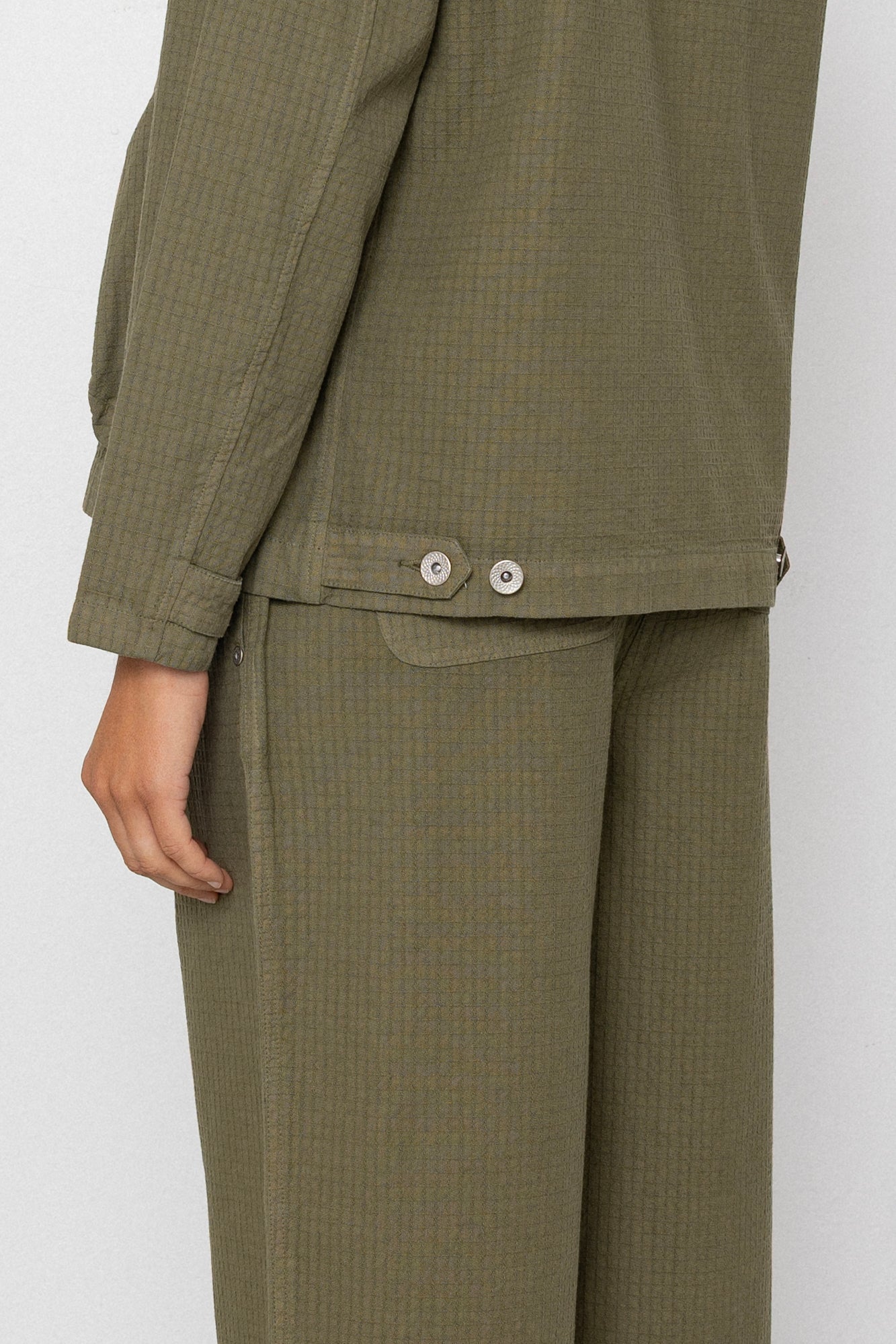 Baggy Trouser - Light Olive Chunky Ripstop