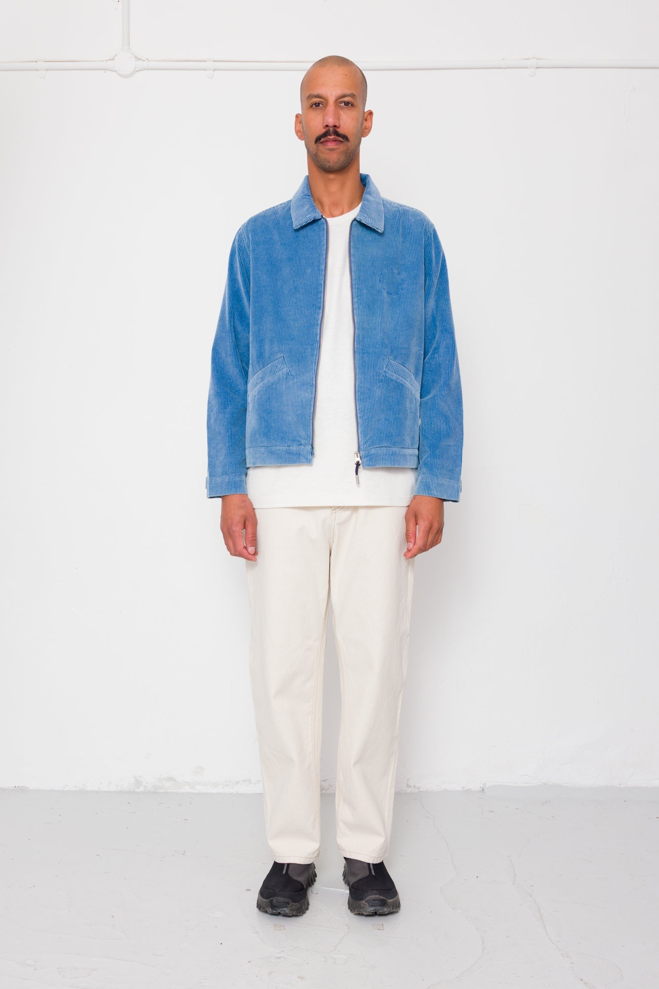 Barrel Leg Jean - Ecru Canvas