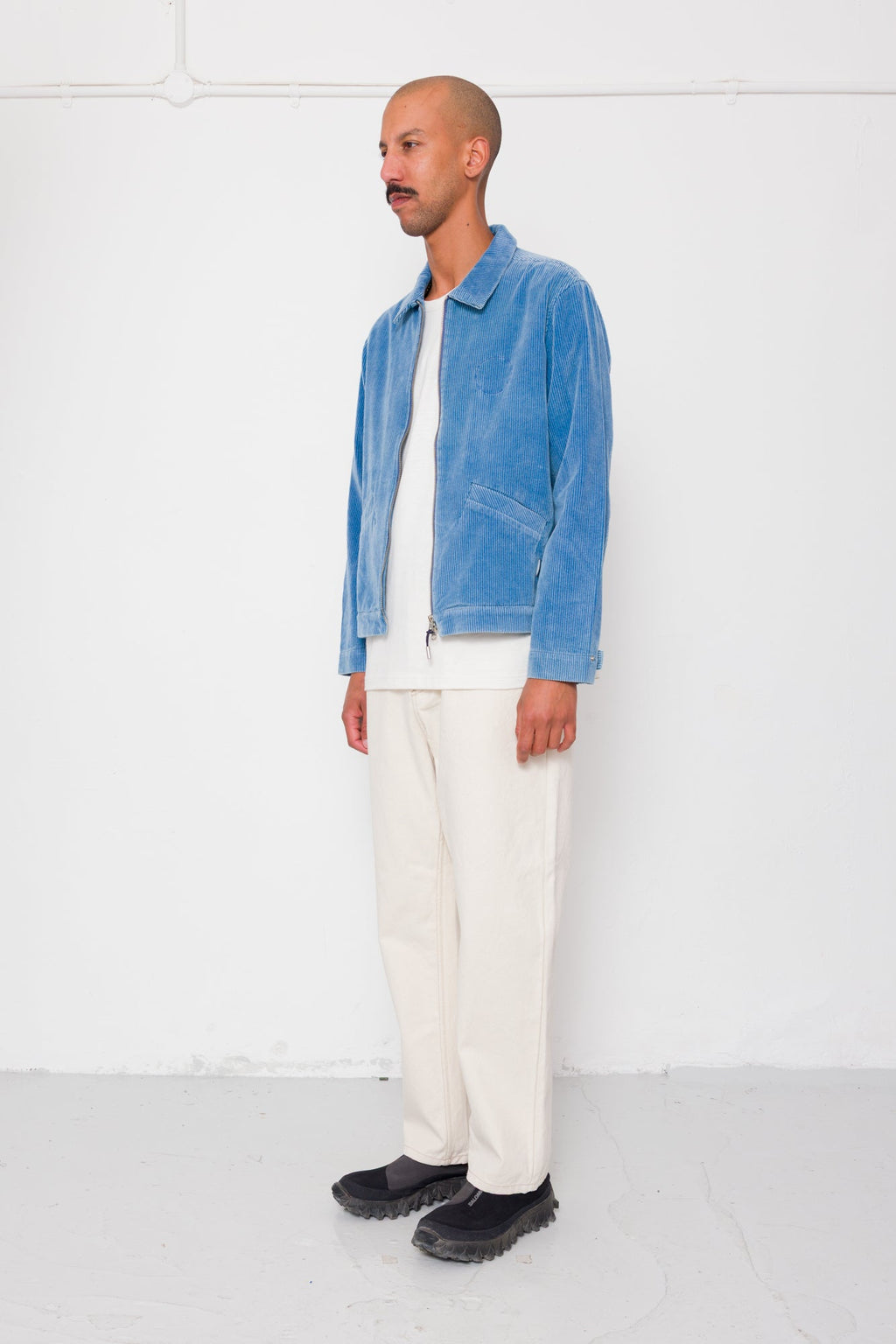 Barrel Leg Jean - Ecru Canvas