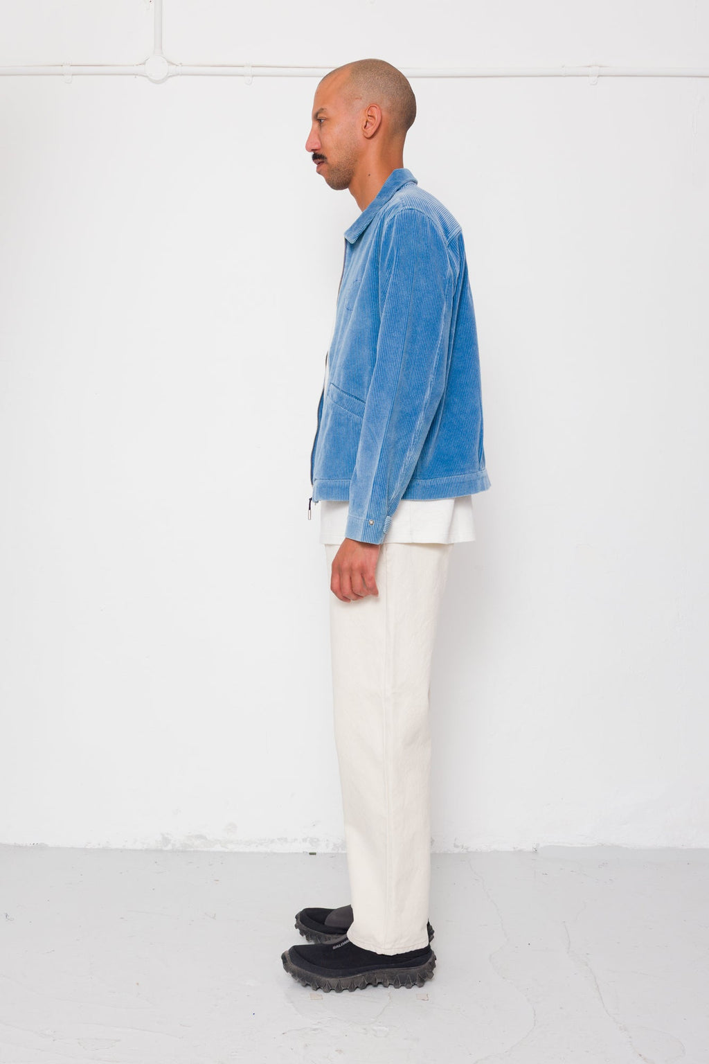 Barrel Leg Jean - Ecru Canvas