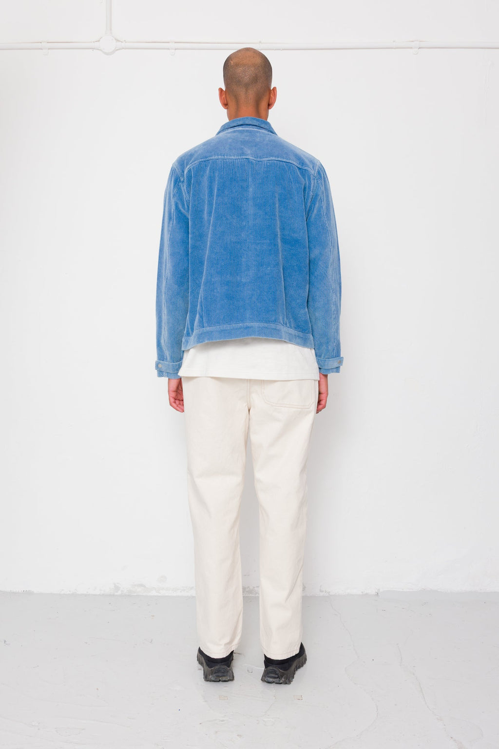 Barrel Leg Jean - Ecru Canvas