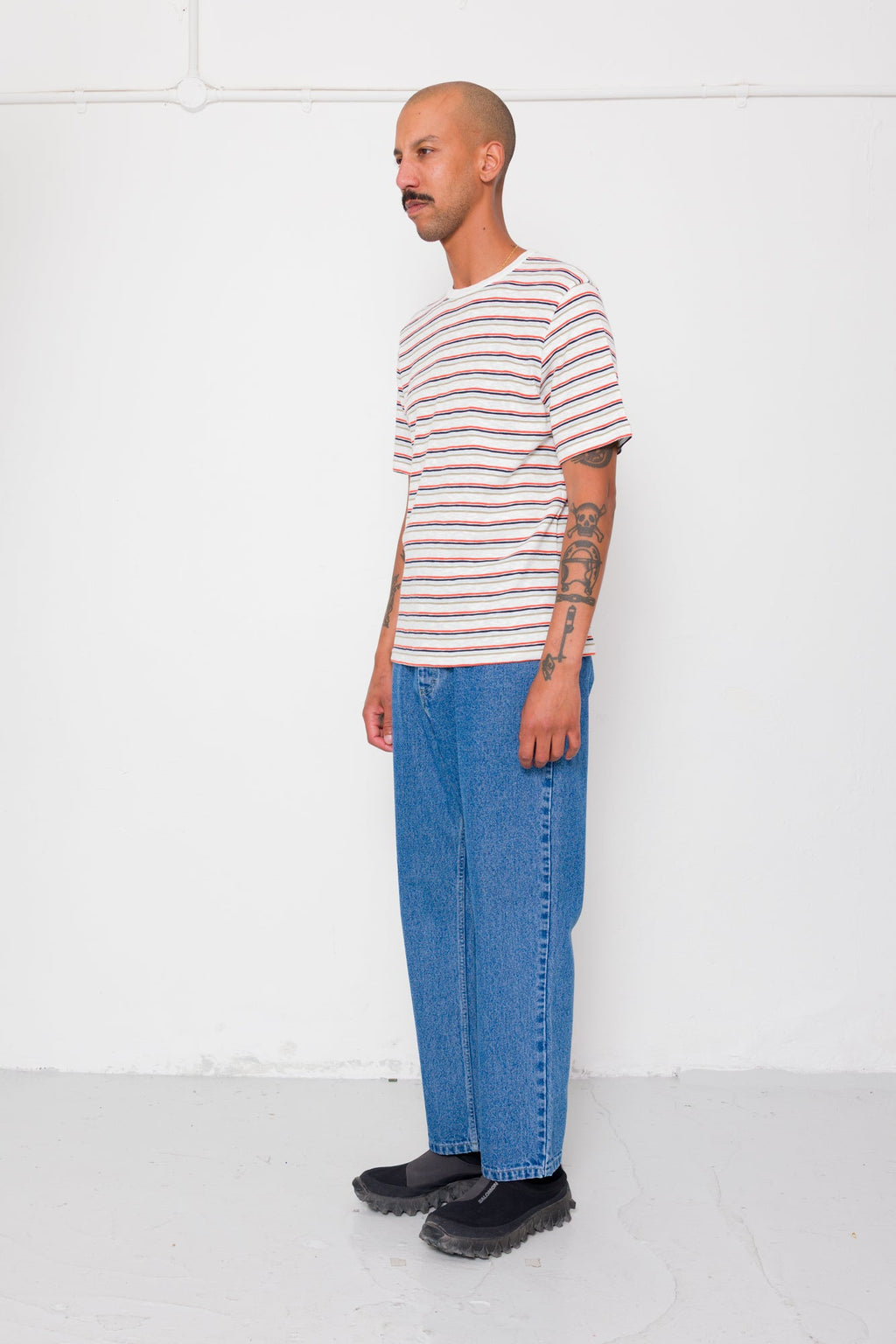 Barrel Leg Jean - Light Wash Denim