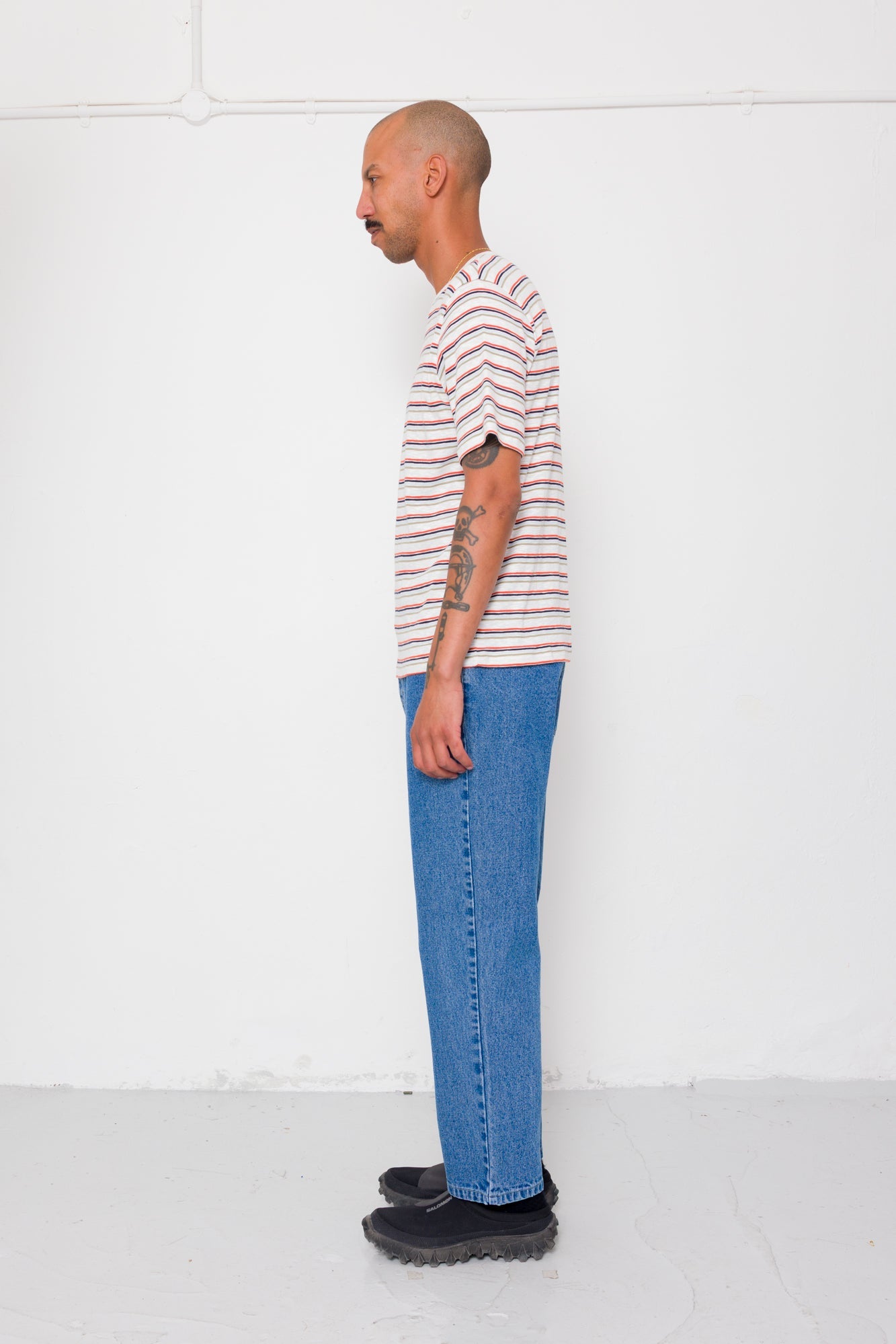 Barrel Leg Jean - Light Wash Denim