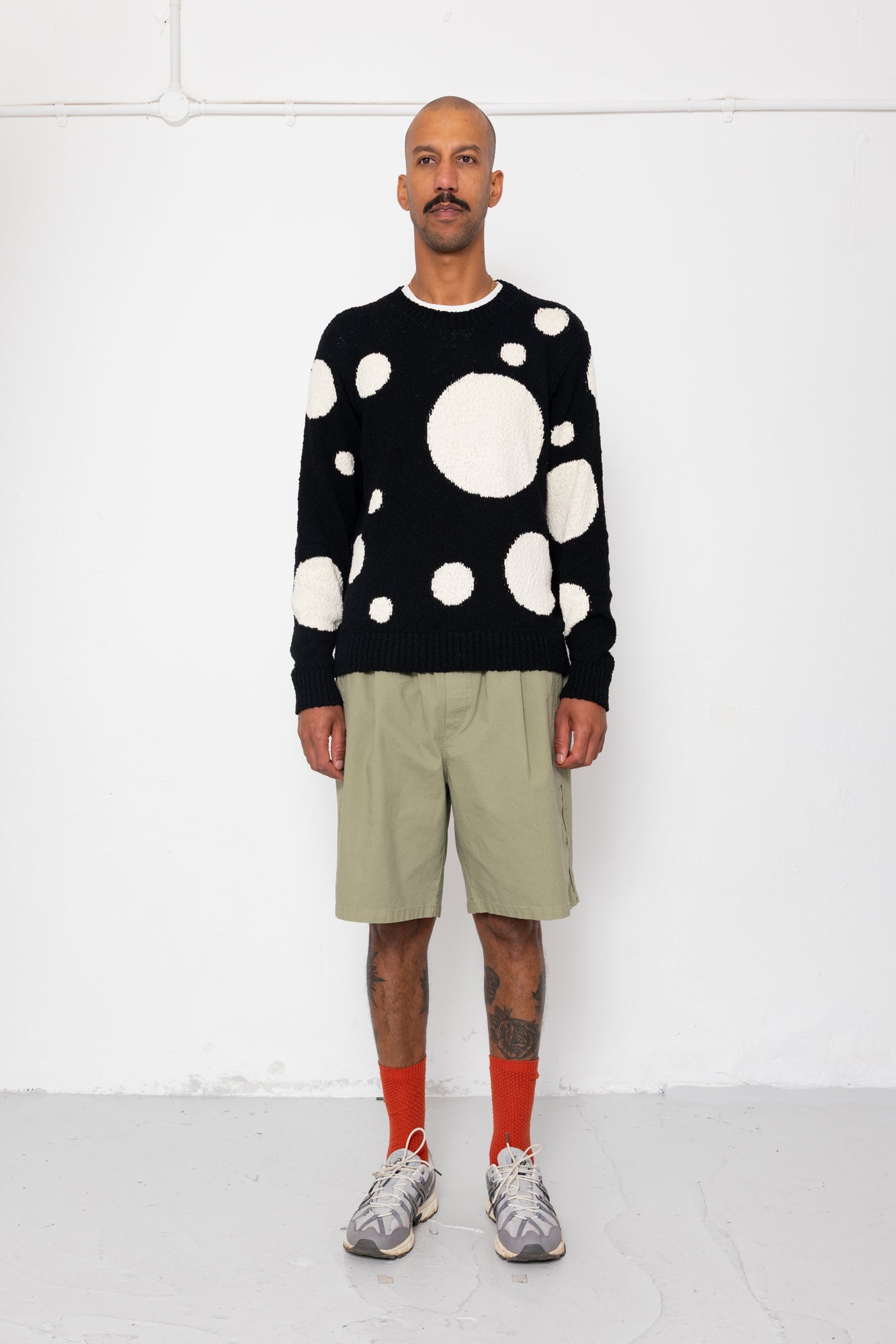 Chain Crew - Black / White Dot