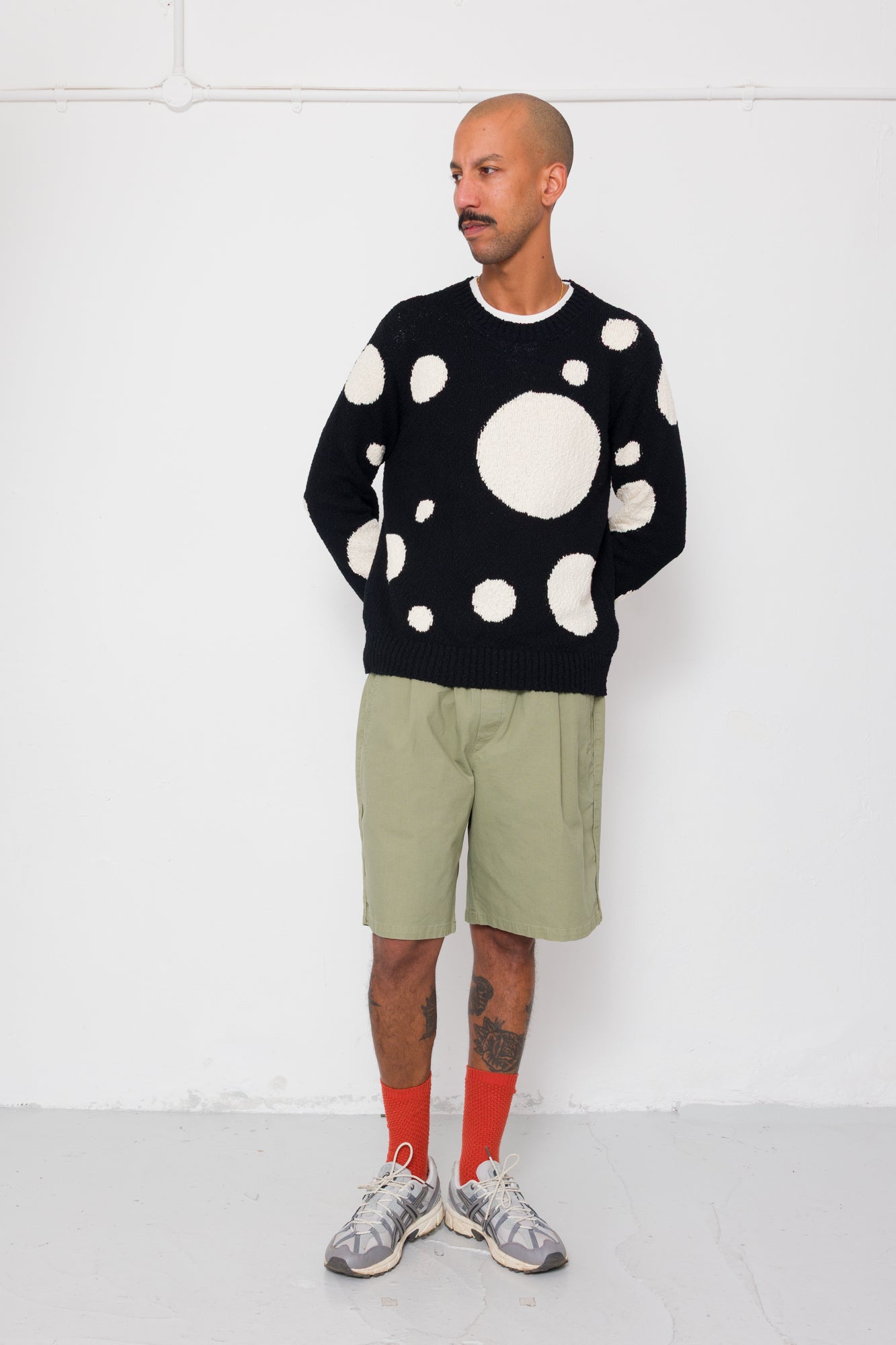 Chain Crew - Black / White Dot