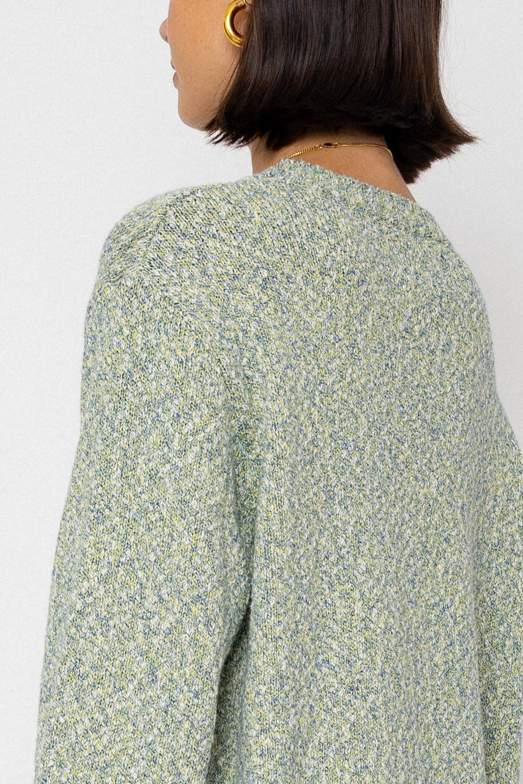 Chain Crew Jumper - Citron Mix