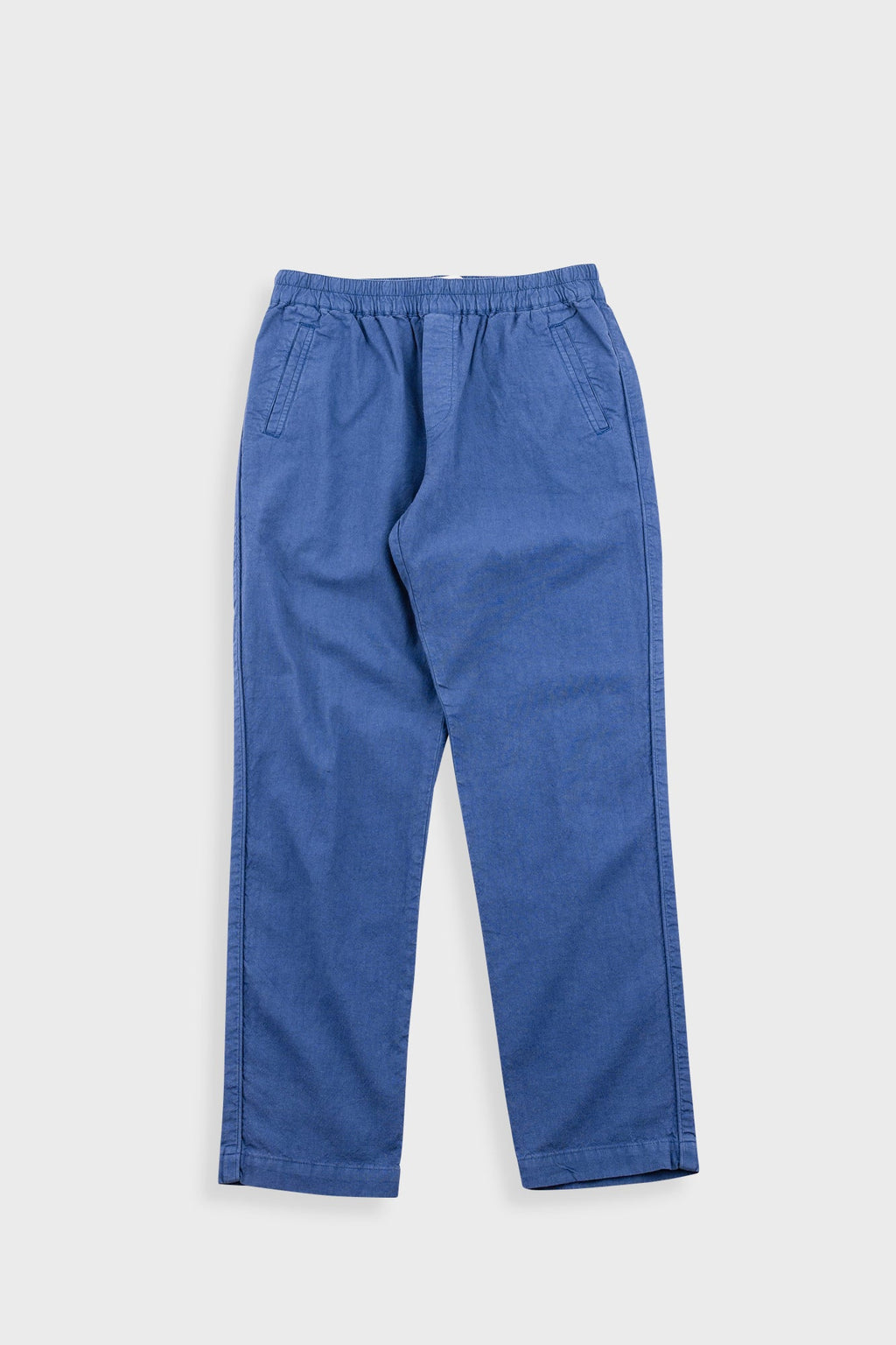 Cotton Linen Trouser - Woad