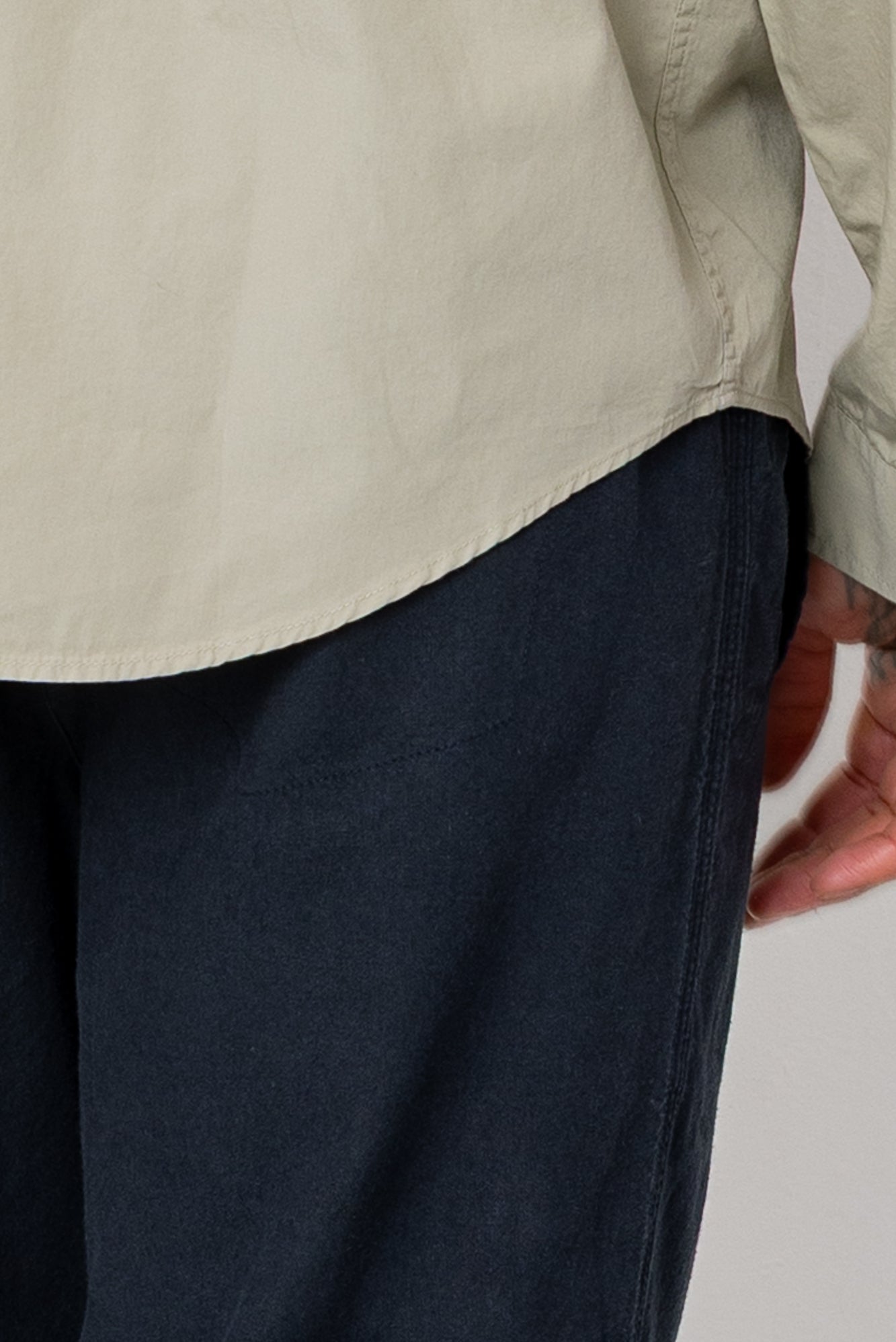Curve Shirt - Silver Sage