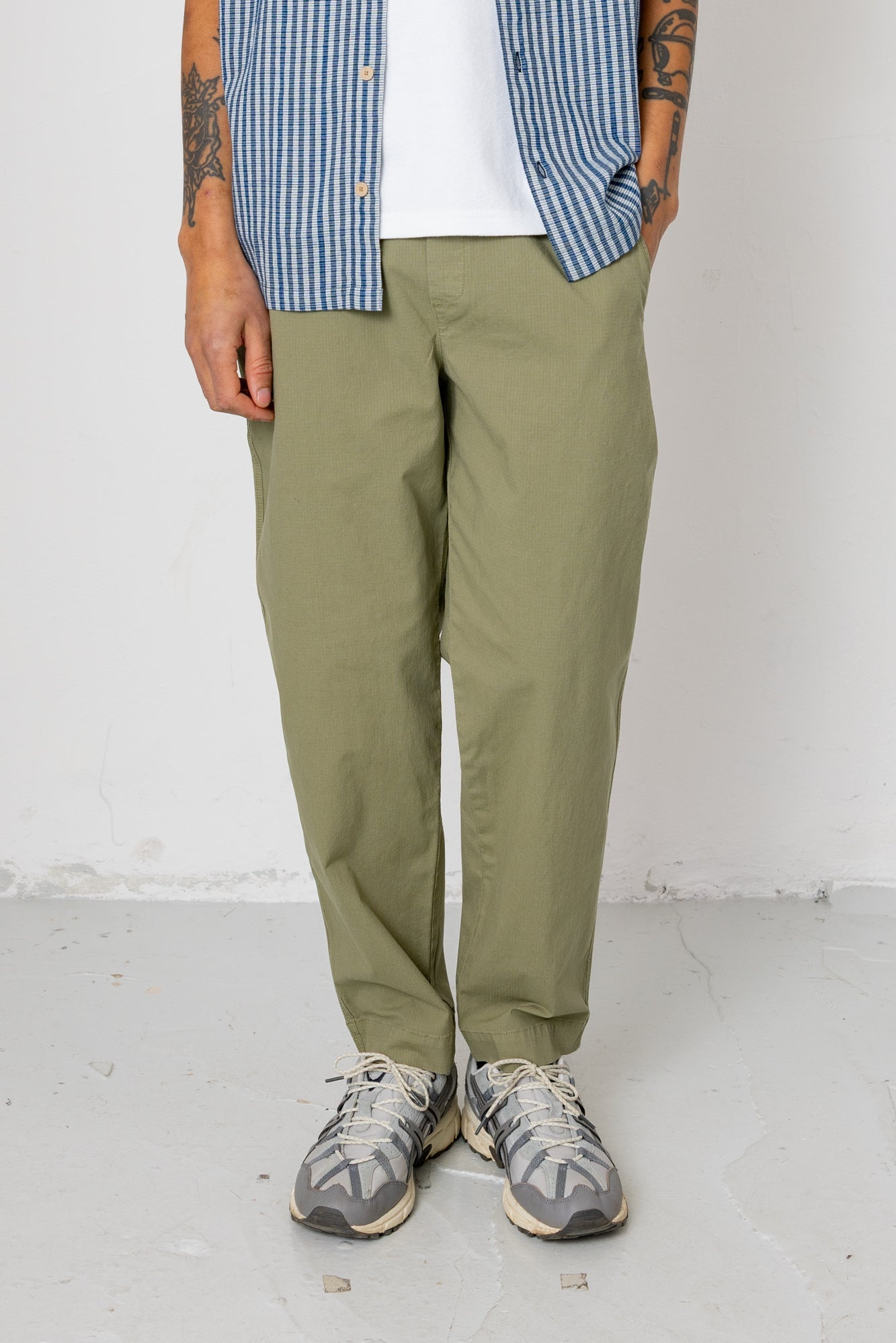 Drawcord Assembly Pant - Light Olive Ripstop