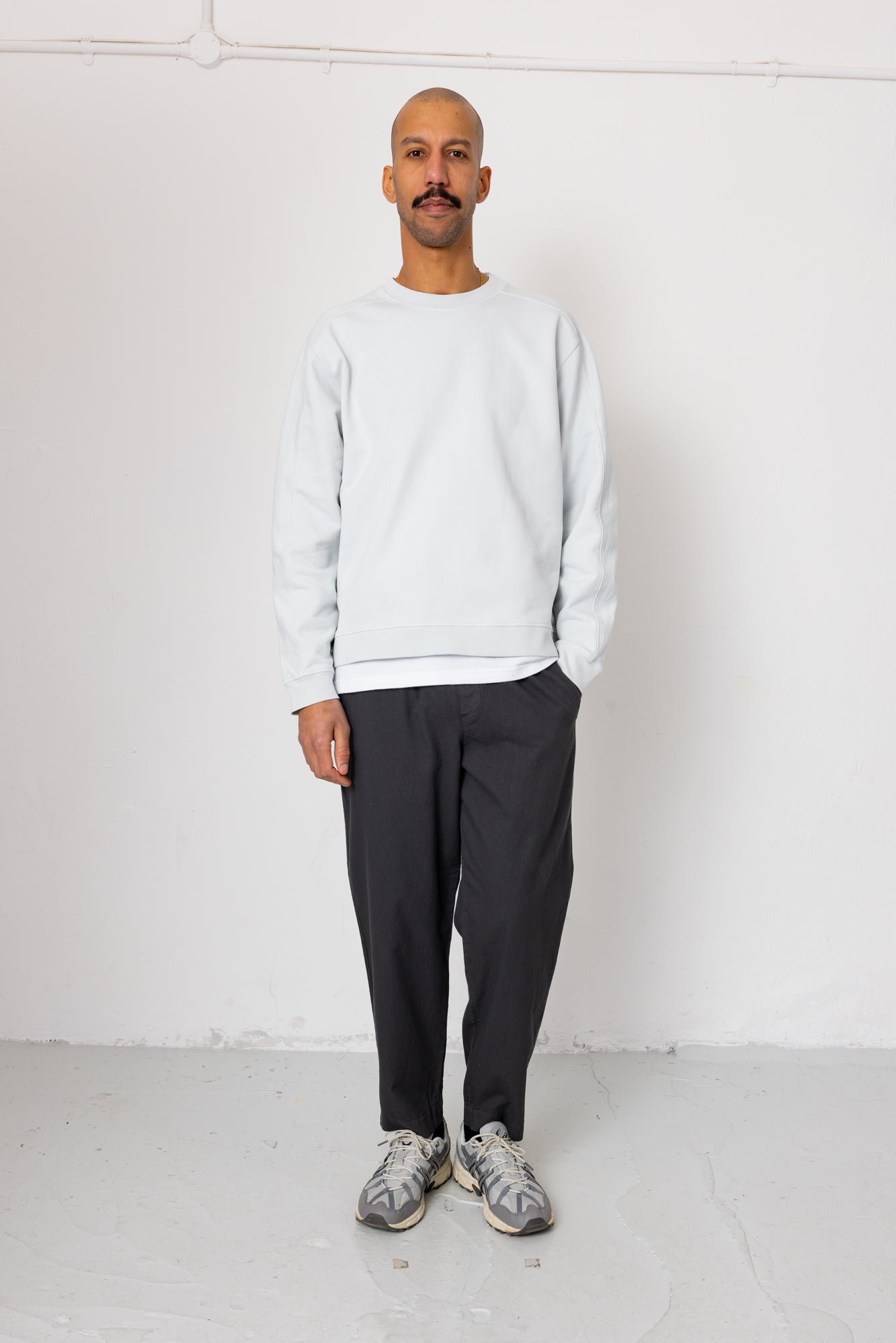 Drawcord Assembly Pant - Soft Black Ministripe