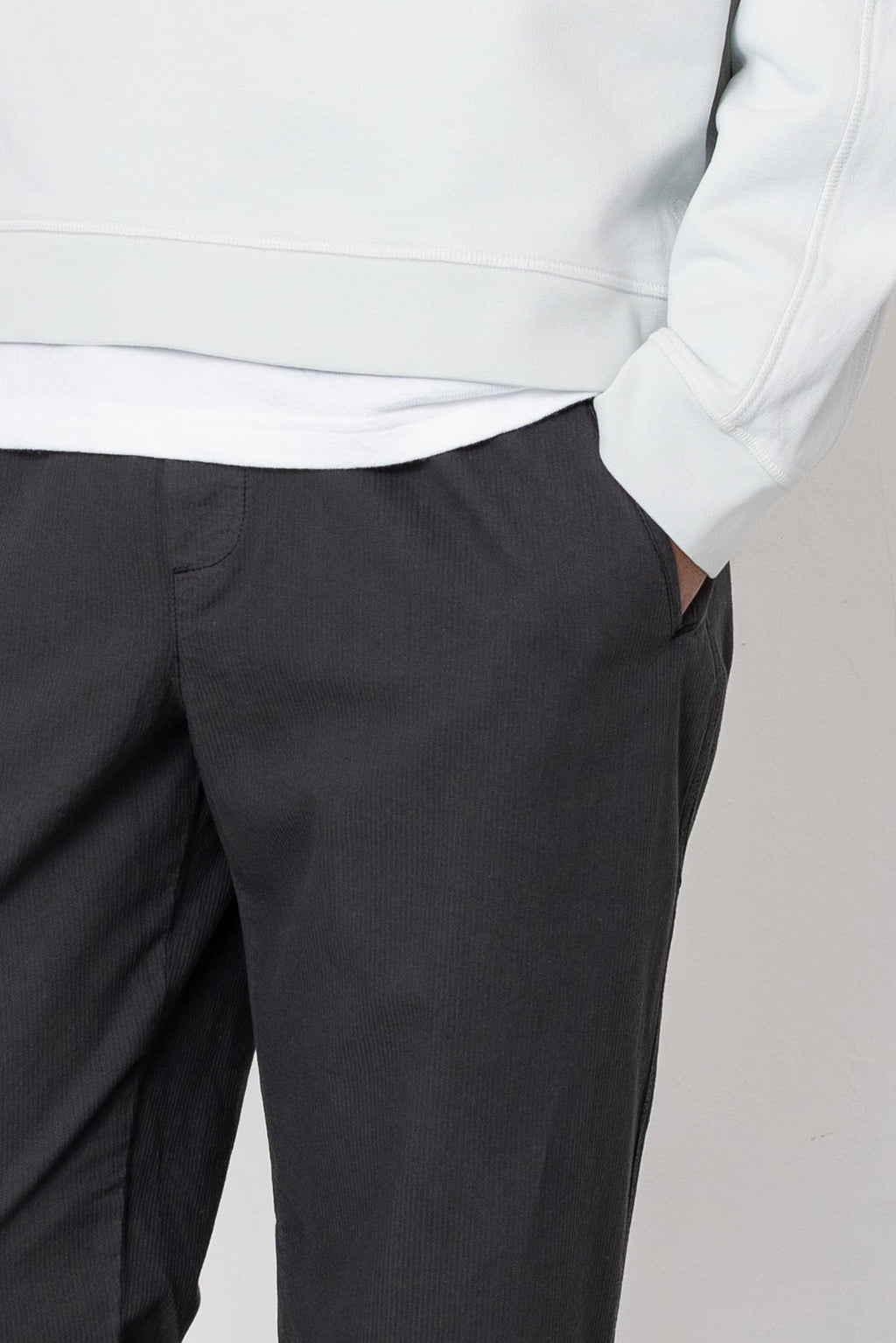 Drawcord Assembly Pant - Soft Black Ministripe