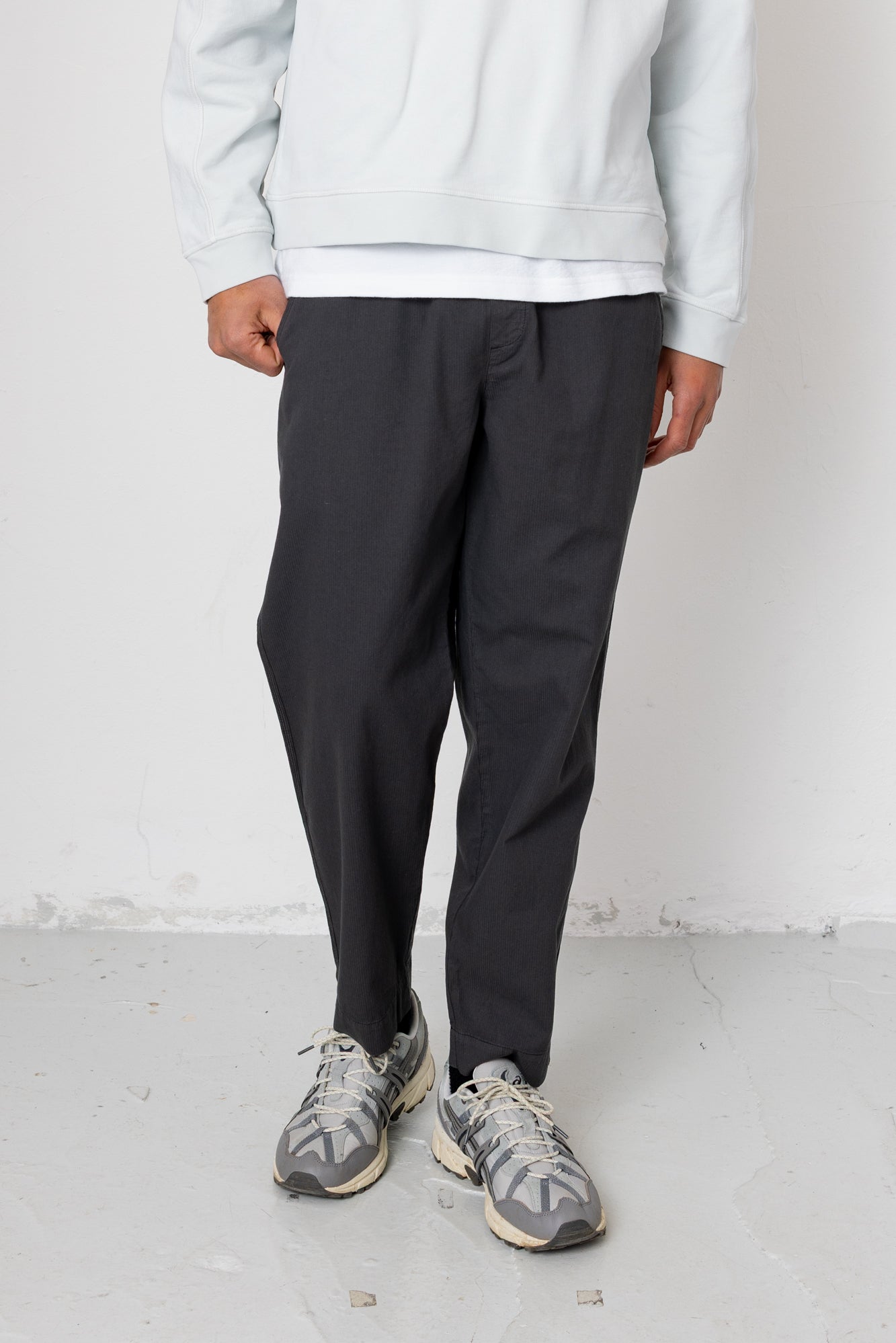 Drawcord Assembly Pant - Soft Black Ministripe