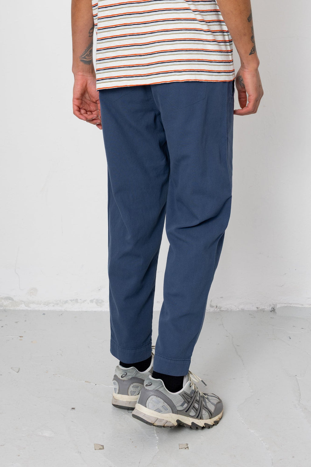 Drawcord Assembly Pant - Soft Navy Canvas