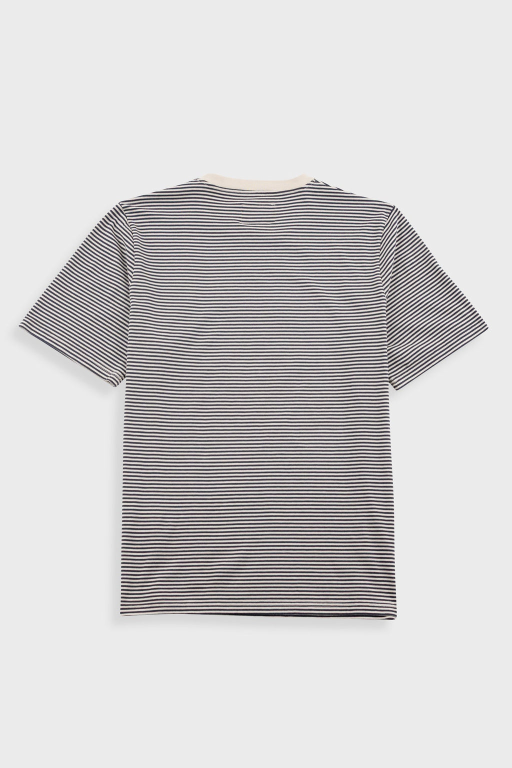 1x1 Striped T-Shirt - Soft Black