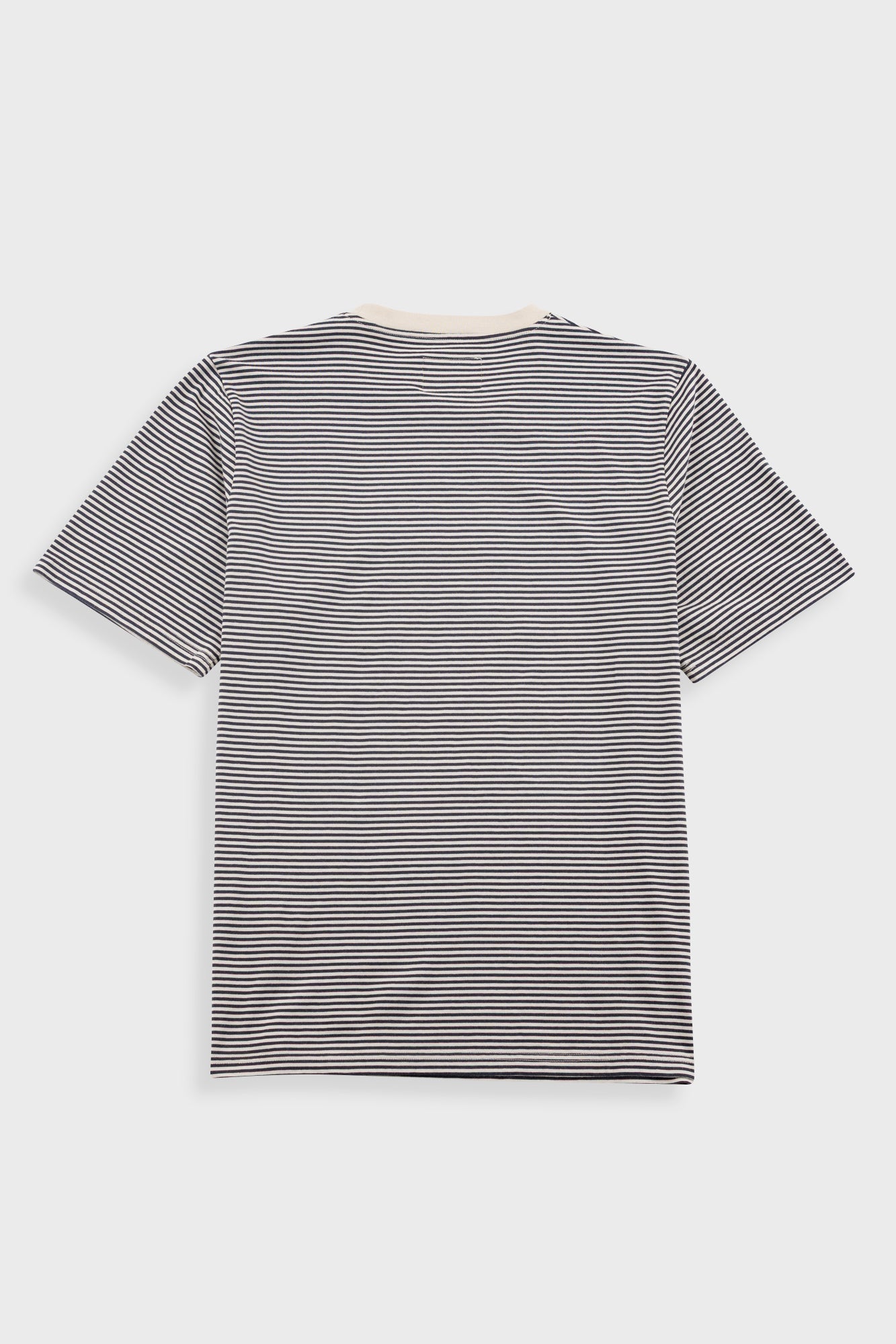 1x1 Striped T-Shirt - Soft Black