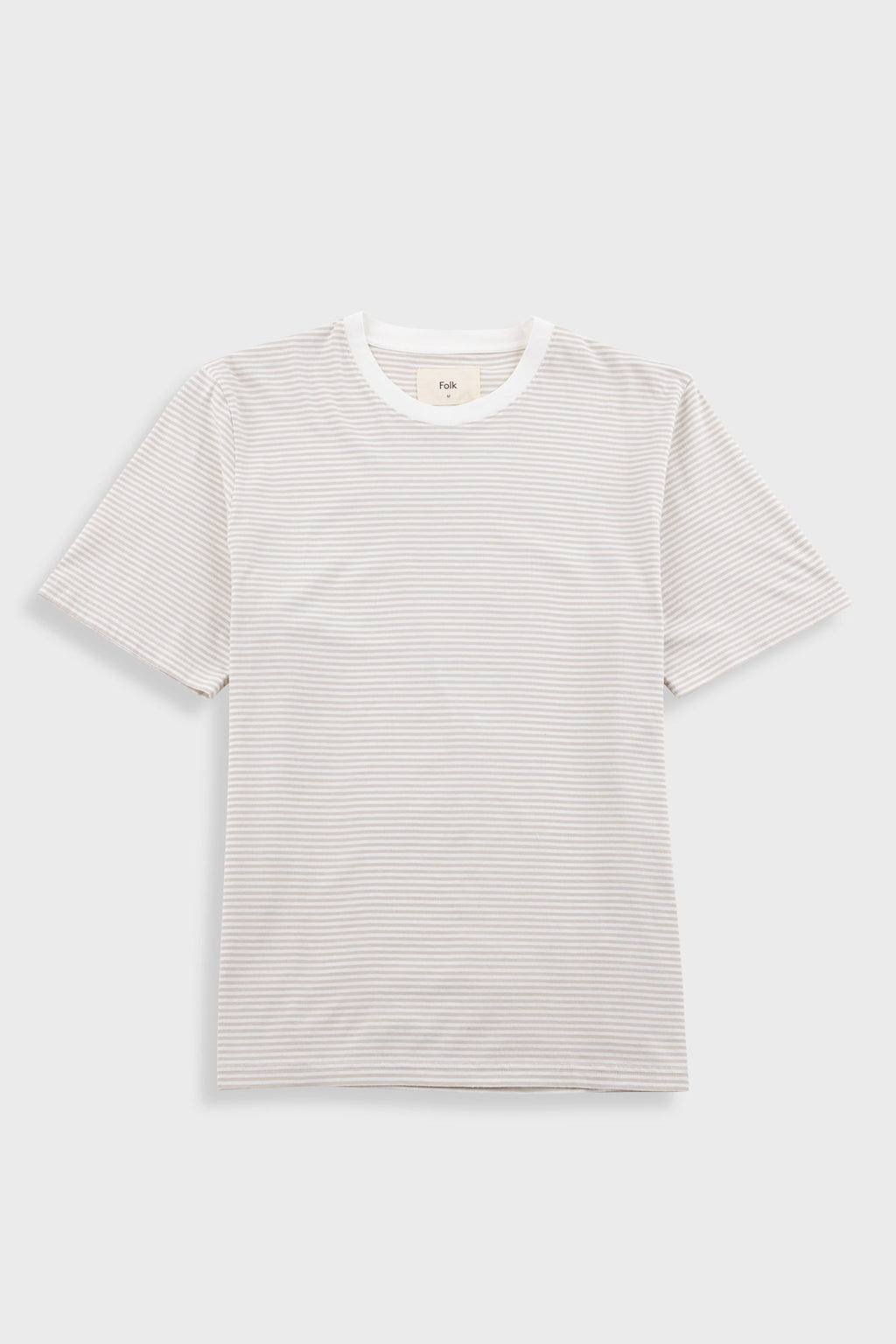 1x1 Striped T-Shirt - Stone