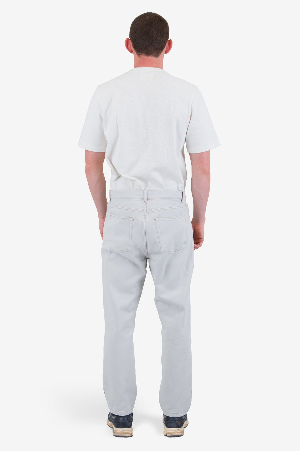 5 Pocket Trouser - Soft Grey Denim