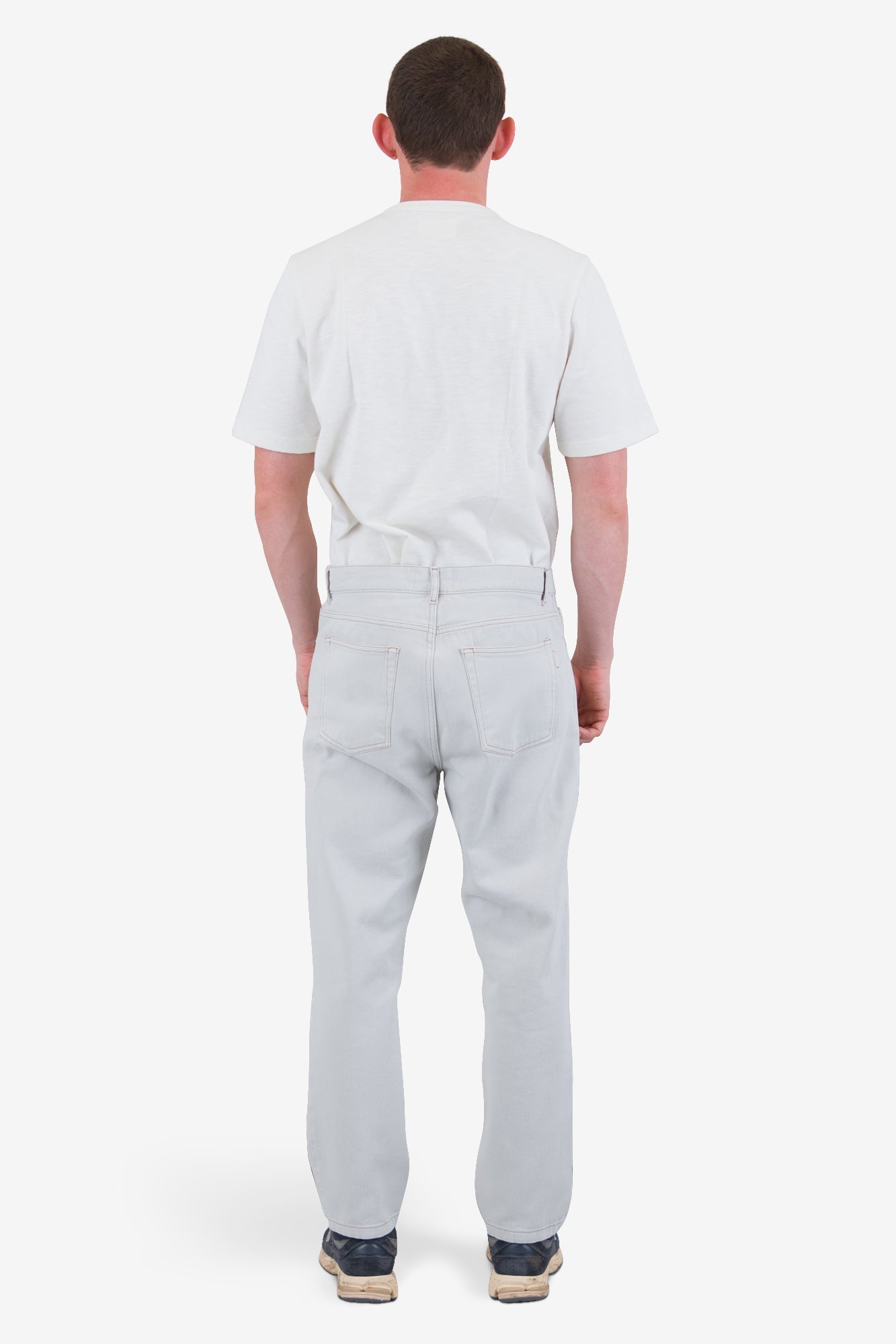 5 Pocket Trouser - Soft Grey Denim